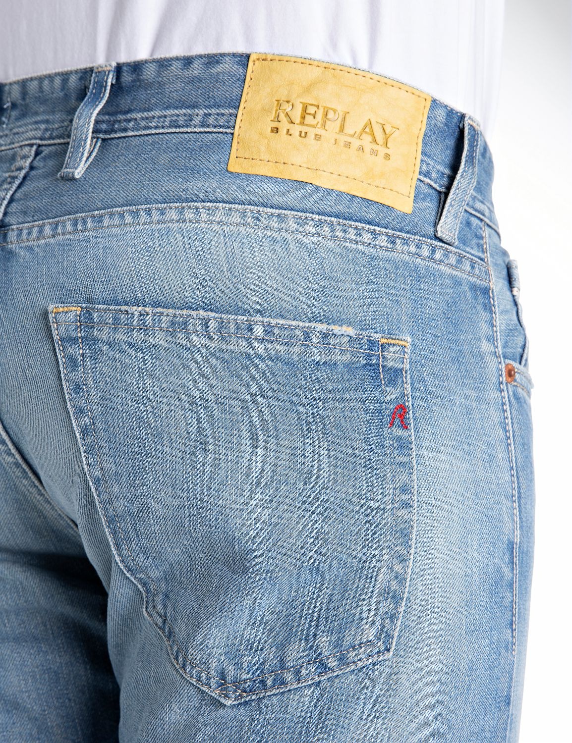 Replay Straight-Jeans »GROVER«, in vielen verschiedenen Waschungen, mit Stretch