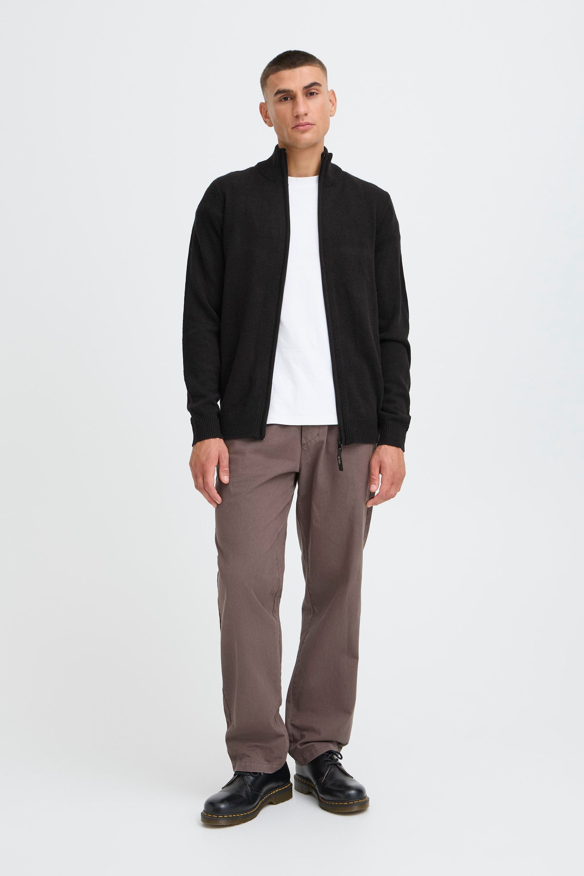 !Solid Strickjacke »Trainingsjacke SDBABAL«