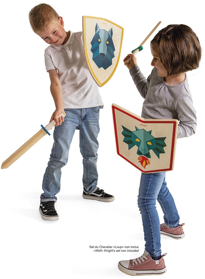 Janod Kinderbogenset »Ritter-Set Drache«, FSC®- schützt Wald - weltweit