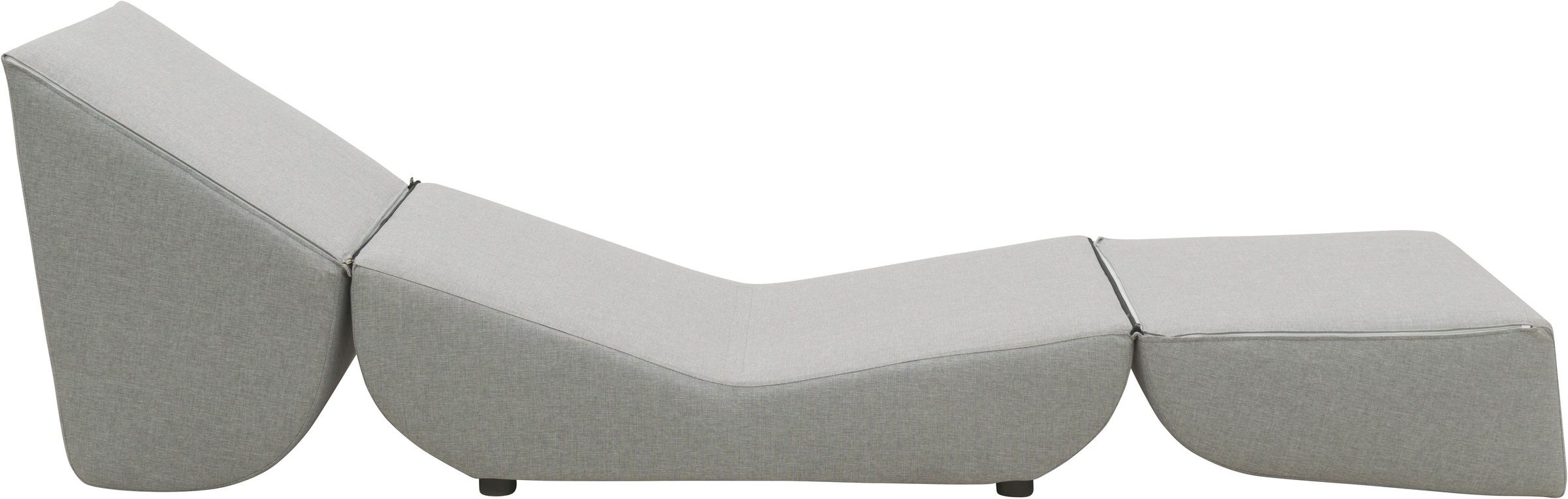 DOMO collection Loungesessel »VENDY Outdoor«, (1 St.), Zum Schlaf-und Relaxsessel wandelbar