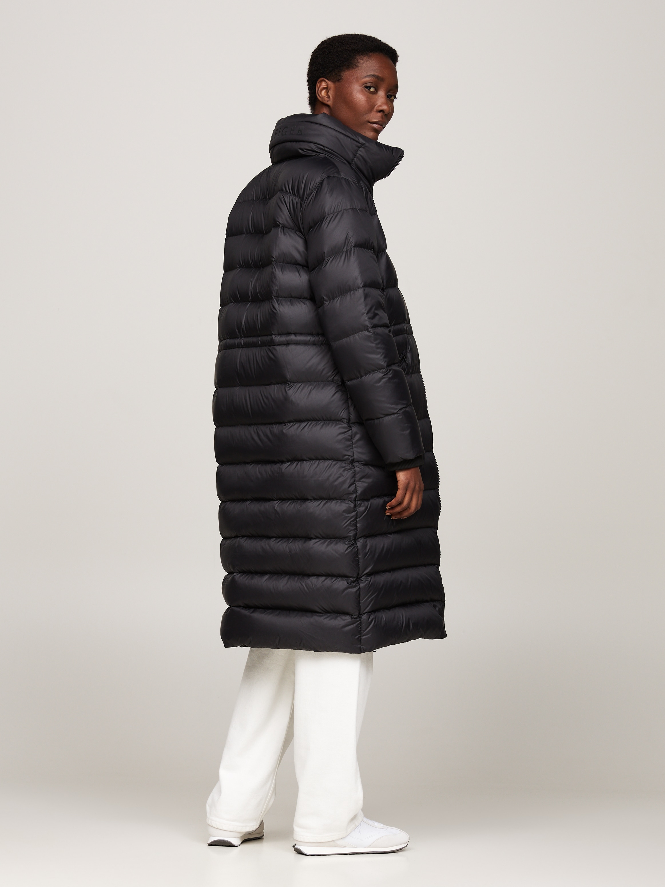 Black tommy coat online