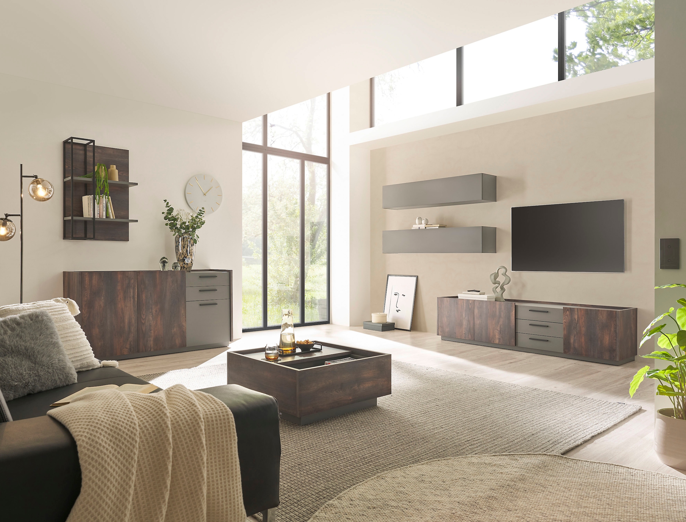 INOSIGN Schrank-Set »LARGO«, (Set, 3 St.), mit Soft-Close und Push to open-Funktion