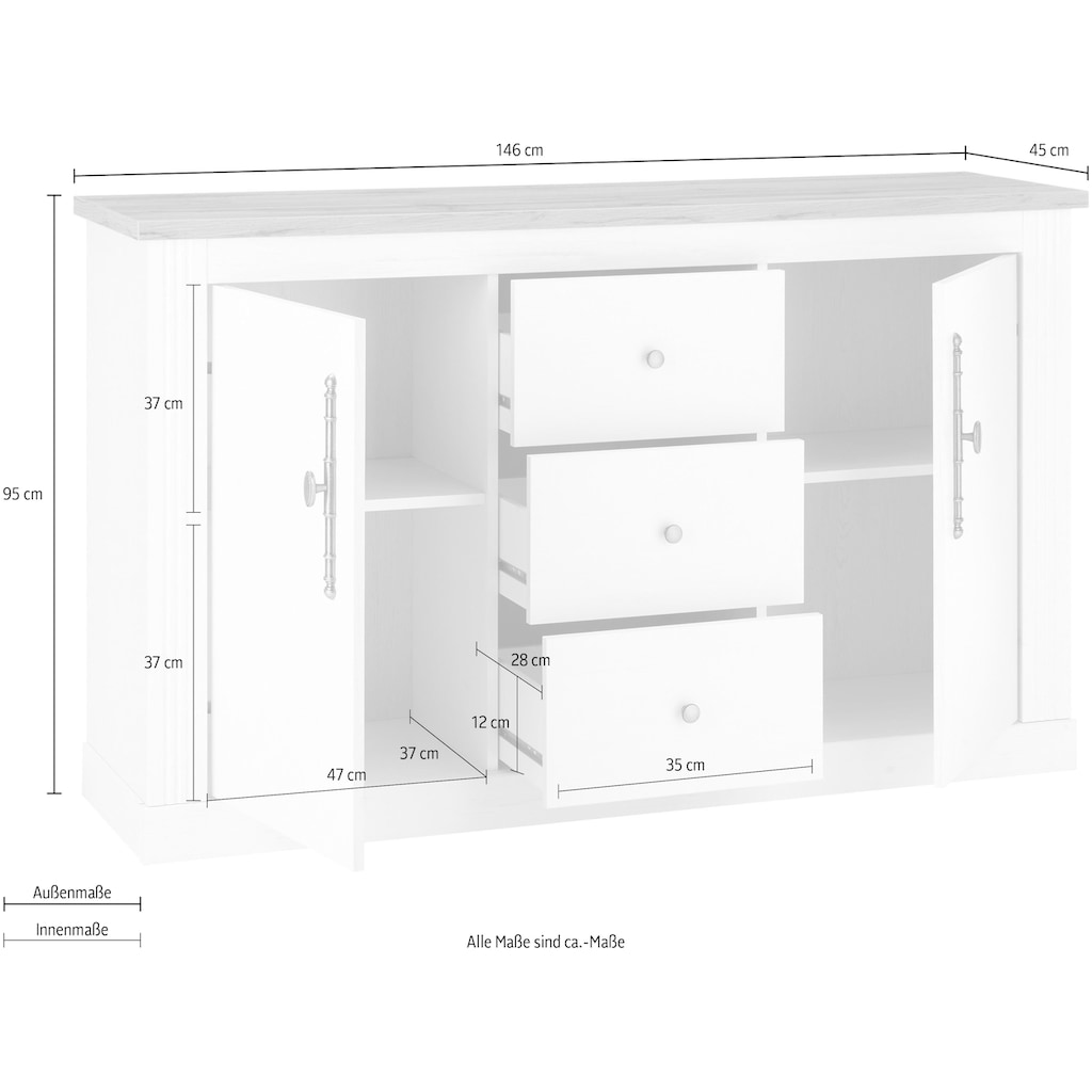 Home affaire Sideboard »WESTMINSTER«