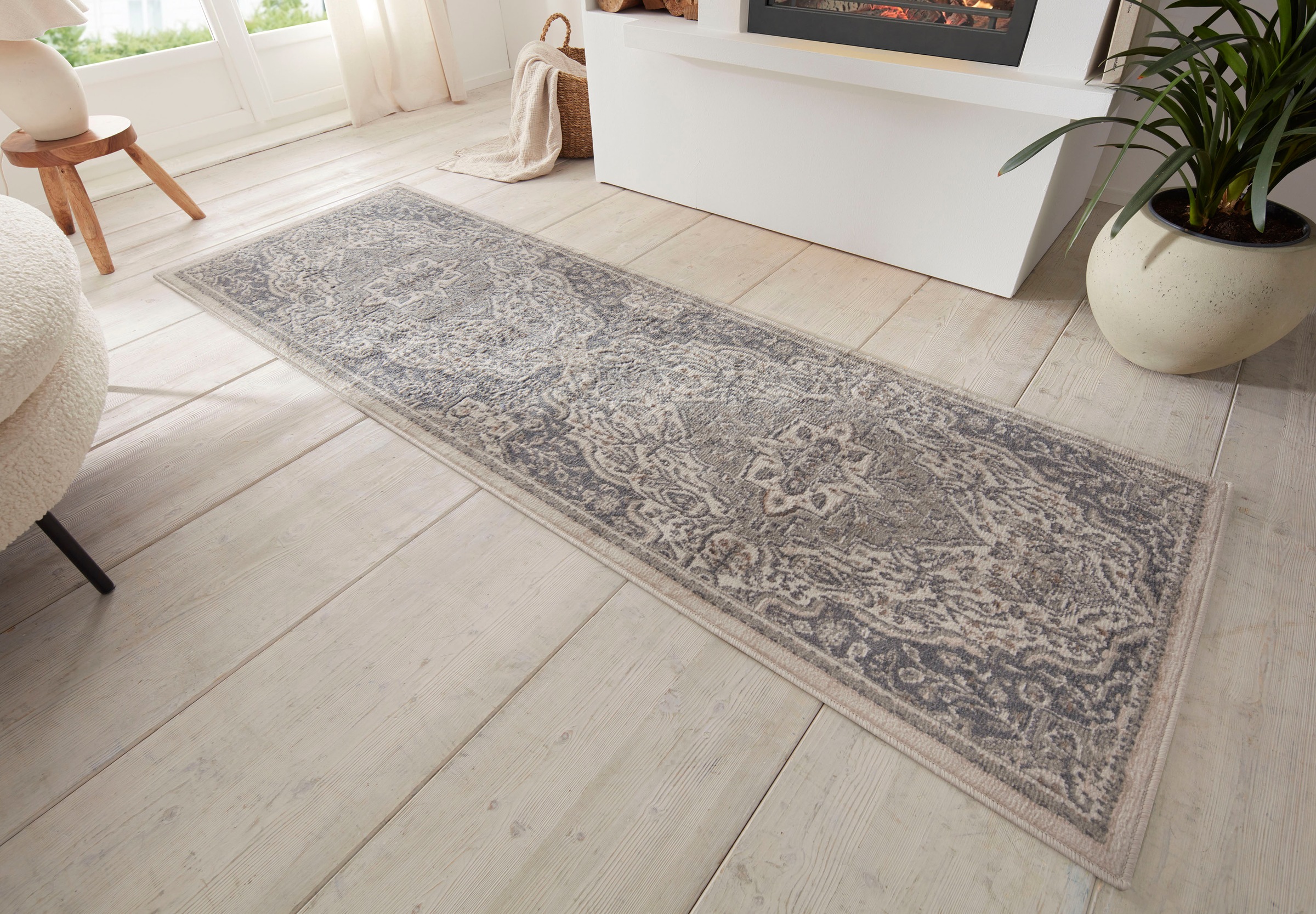 HANSE Home Teppich »Orken« rechteckig 8 mm Höhe Kurzflor, Läufer, Orient, Vintage, Wohnzimmer, Schlafzimmer, Esszimmer