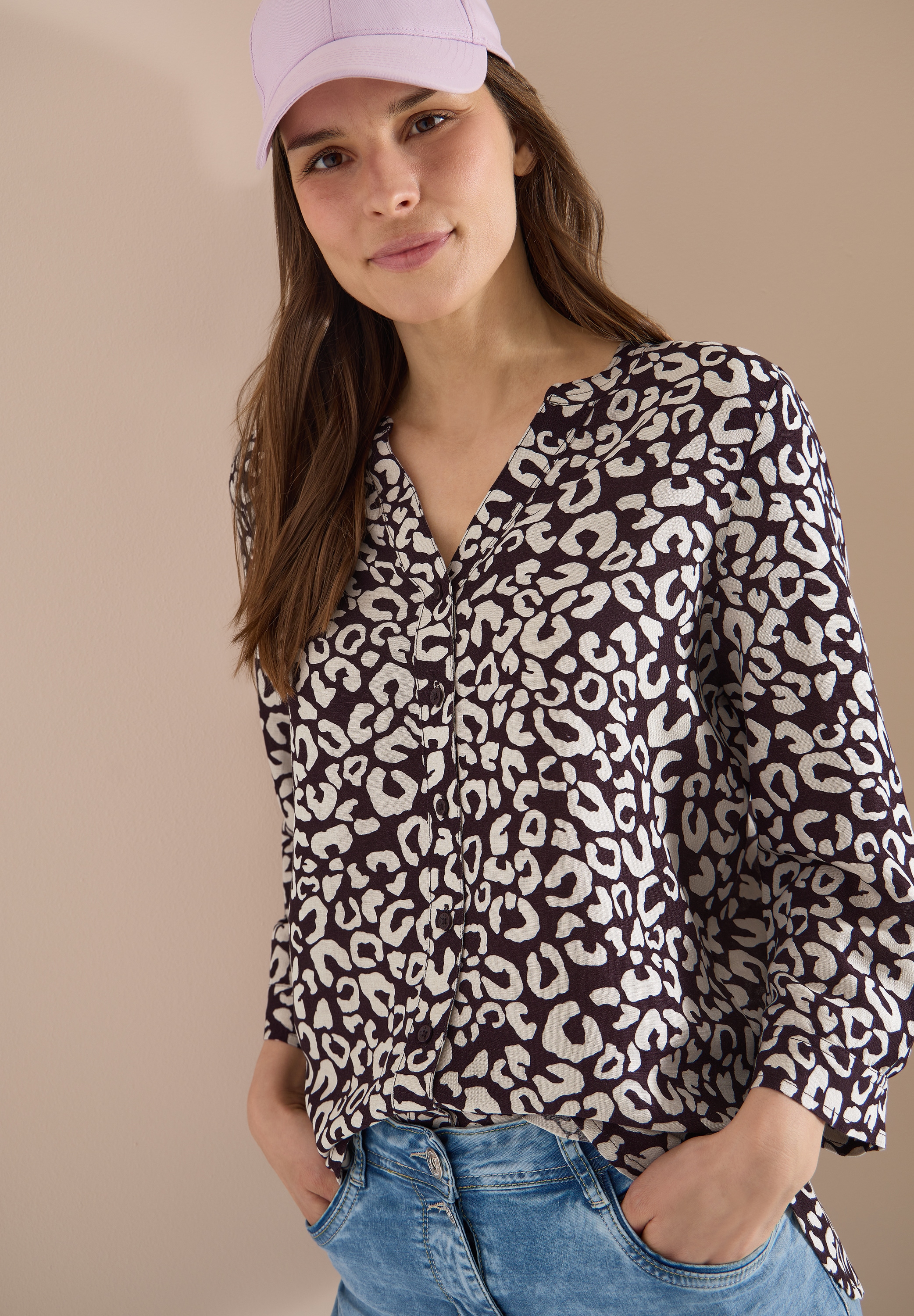 Cecil Longbluse mit Knopfleiste günstig online kaufen