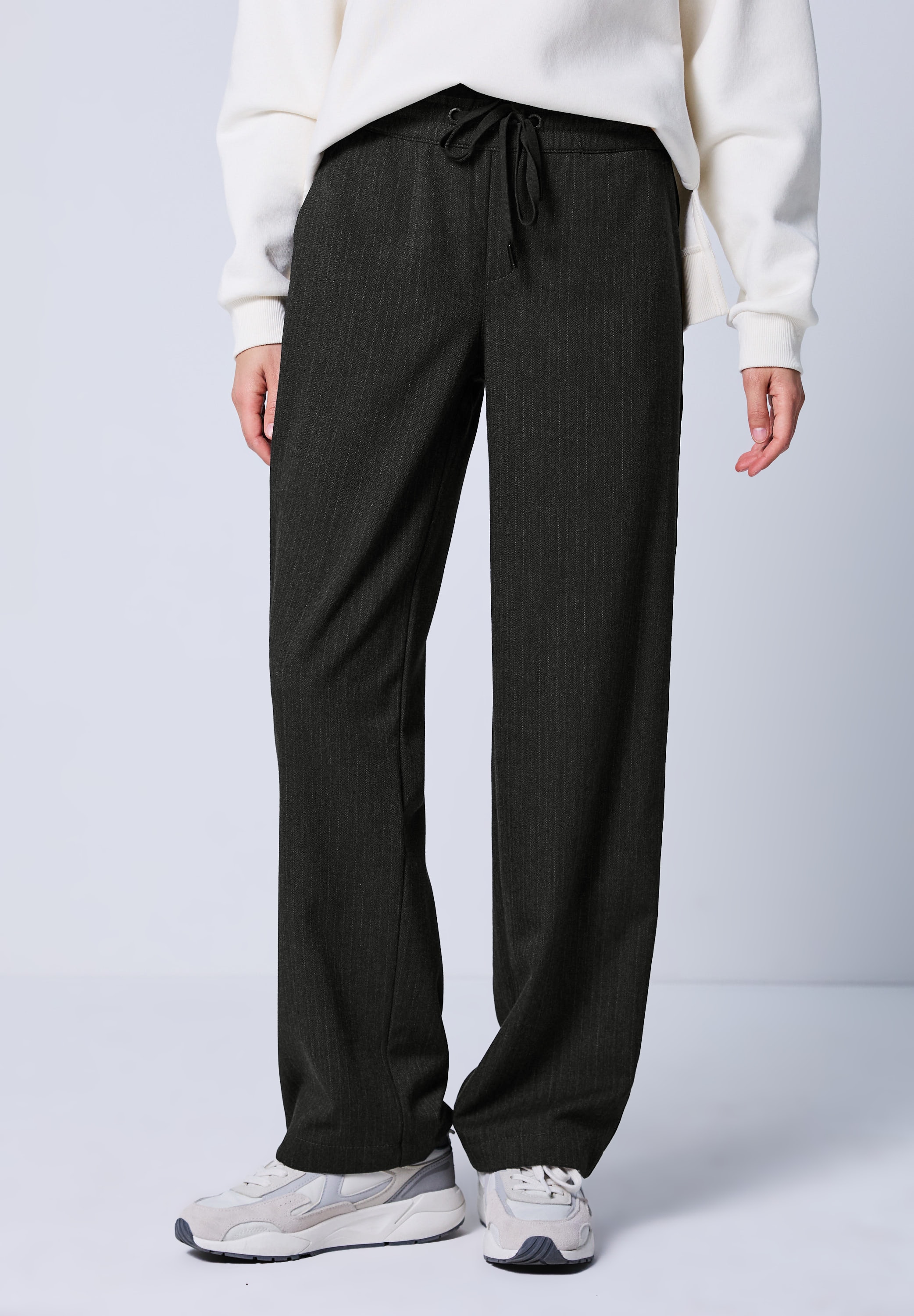 STREET ONE STUDIO Stoffhose Middle Waist