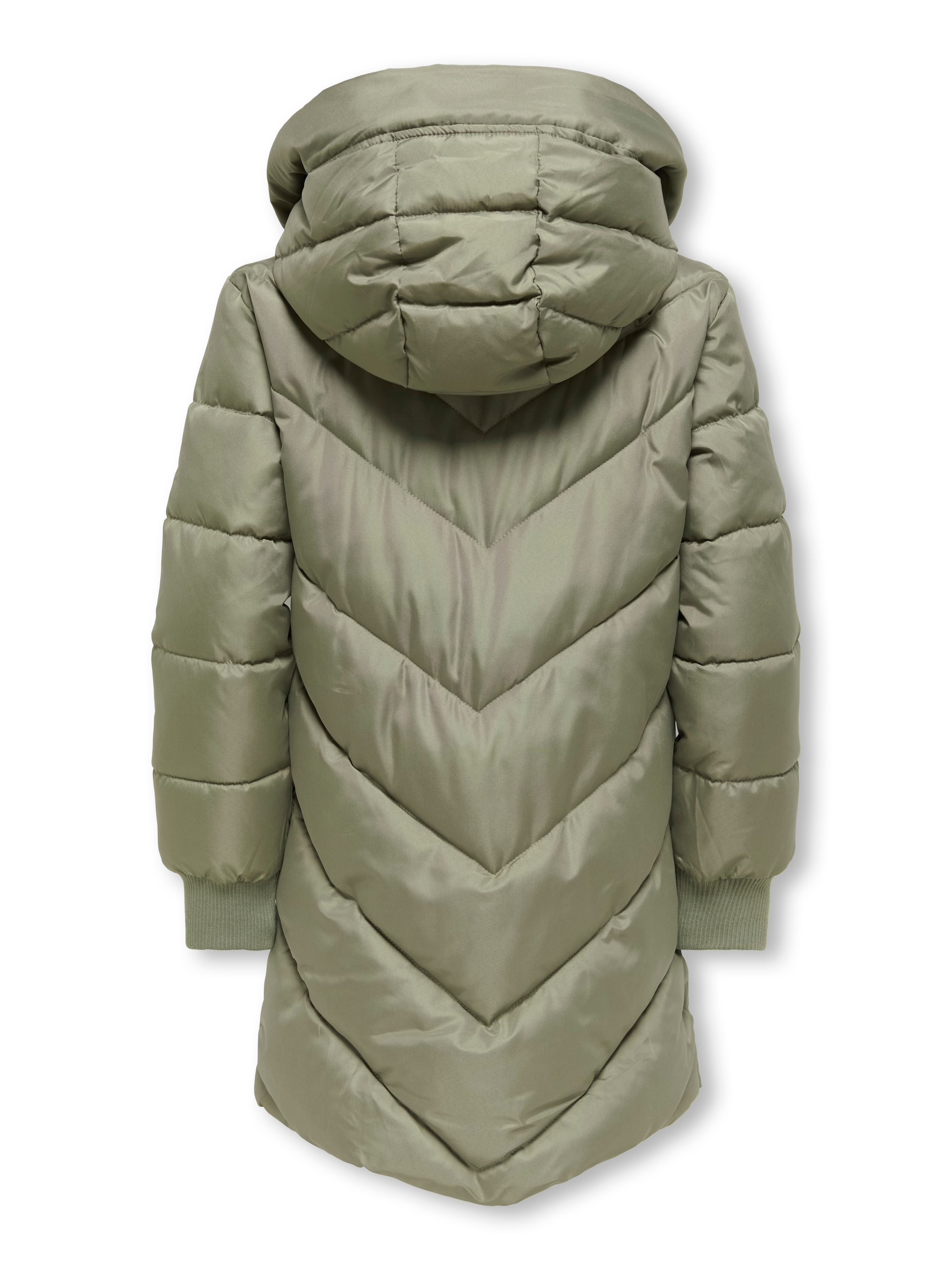 KIDS ONLY Steppjacke »KOGSKYLAR HOOD JACKET VD OTW« mit Kapuze Langjacke mit abnehmbarer Kapuze