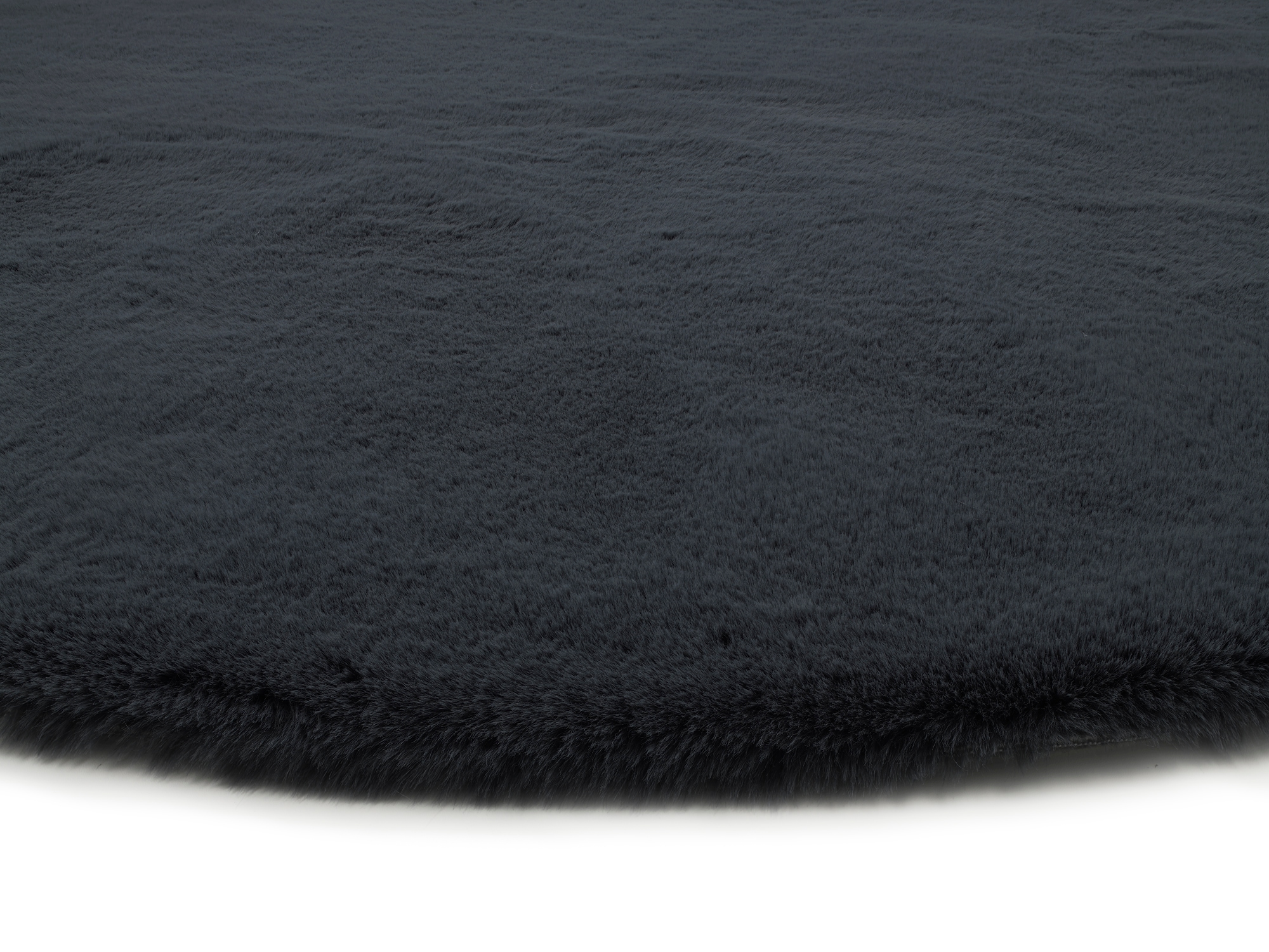 OCI DIE TEPPICHMARKE Teppich »ROCKY SOFT«, rund, 35 mm Höhe, Kunstfell, weich, kuschelig, maschinell gewebt, waschbar