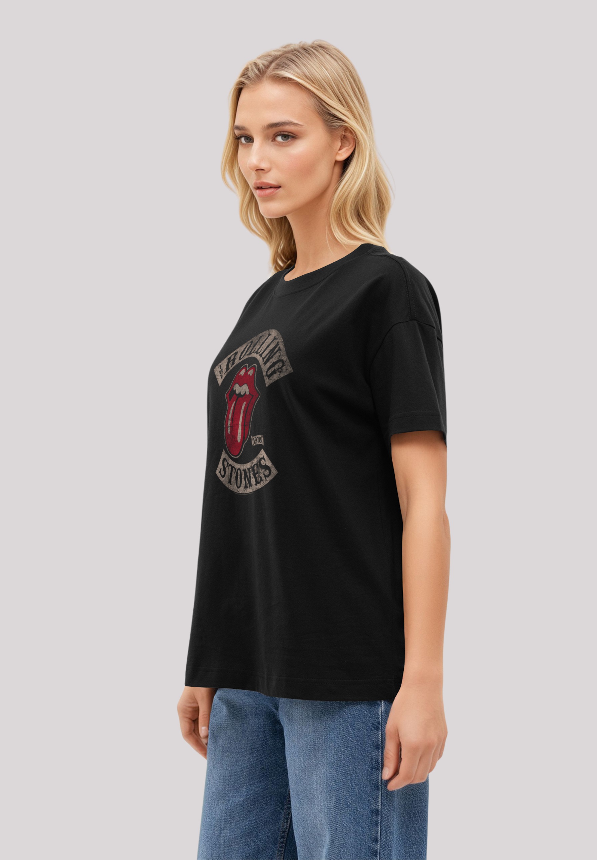 F4NT4STIC T-Shirt »The Rolling Stones Tour '78« Premium Qualität Streetwear