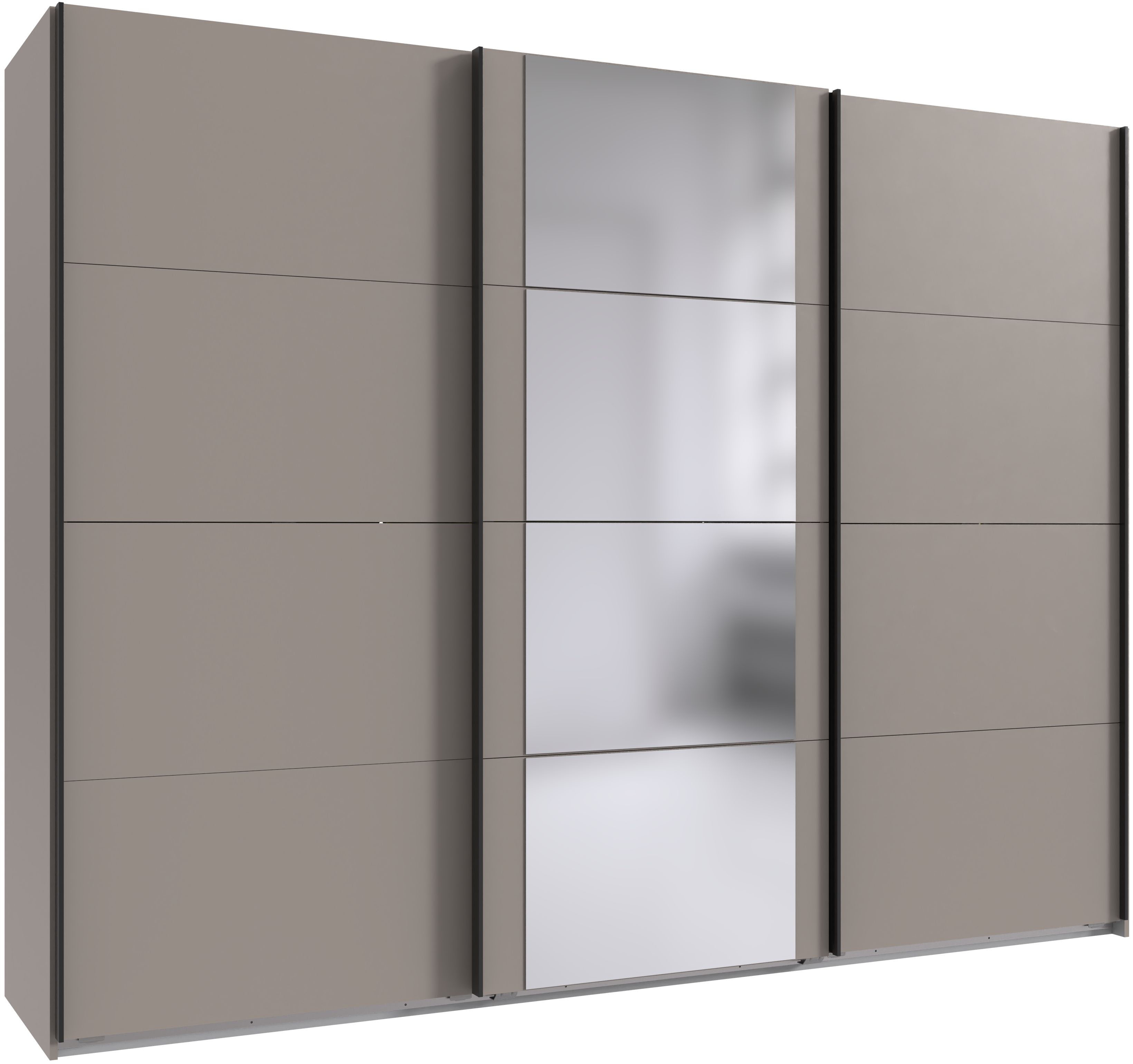 Wimex Schwebetürenschrank "Bern Schiebetürenschrank" Schrank mit zusätzlicher Innenausstattung, Garderobe