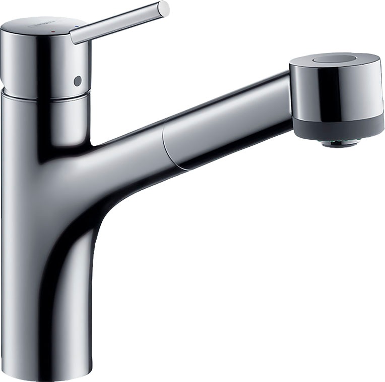 hansgrohe Küchenarmatur "Talis M52", 170 Ausziehbrause 2 Strahlarten, chrom