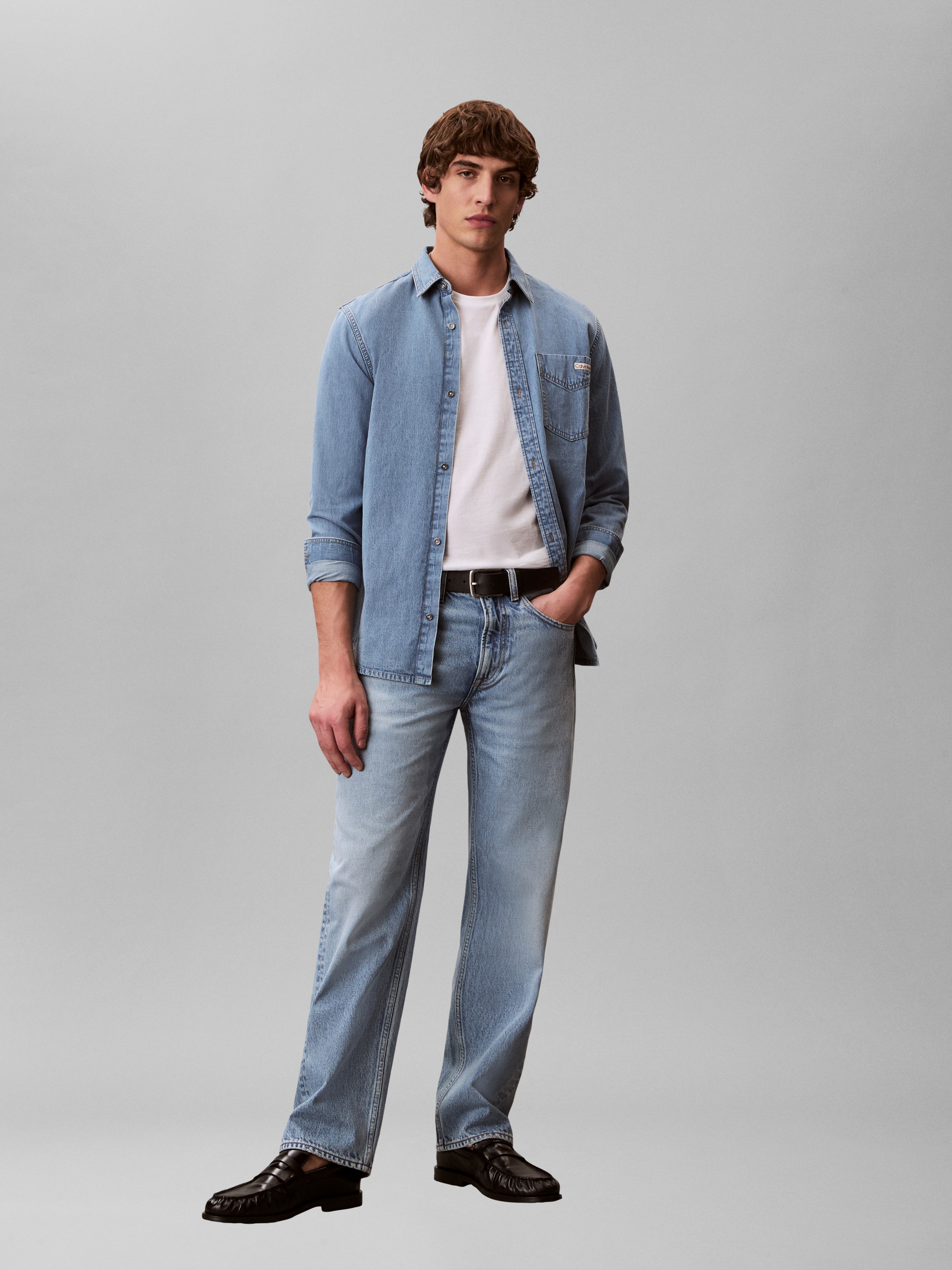 Calvin Klein Jeans T-Shirt »SS BADGE TEE 2 PACK« Packung, 2er-Pack, 2 Stk. Mit Rundhalsausschnitt