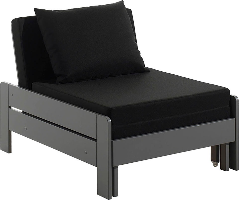 Vipack Jugendbett "Pino, Sessel mit Auszugfunktion und Auflage", (B/H/T ca. günstig online kaufen