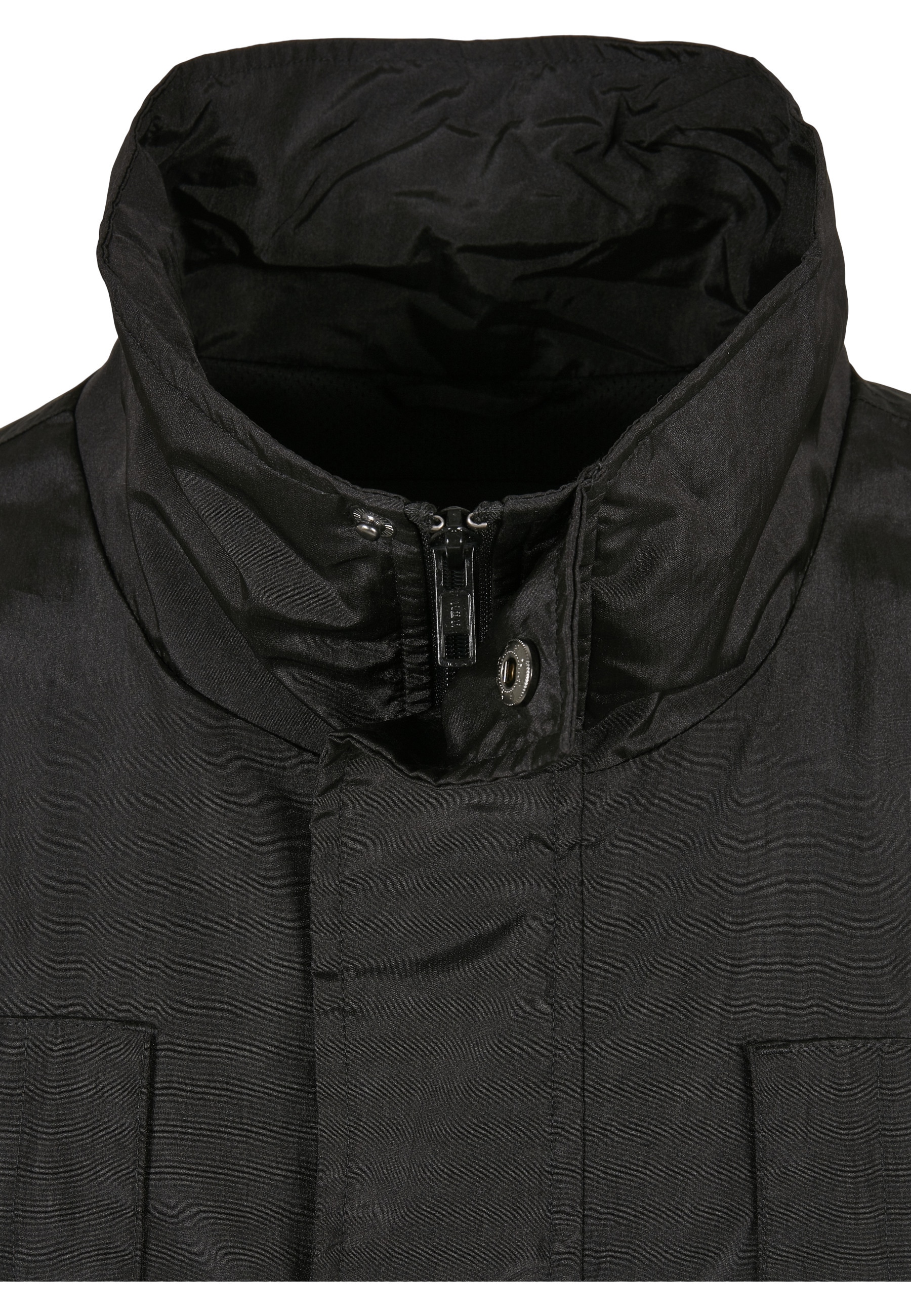 URBAN CLASSICS Langmantel »Urban Classics Herren Double Pocket Nylon Crepe Jacket«