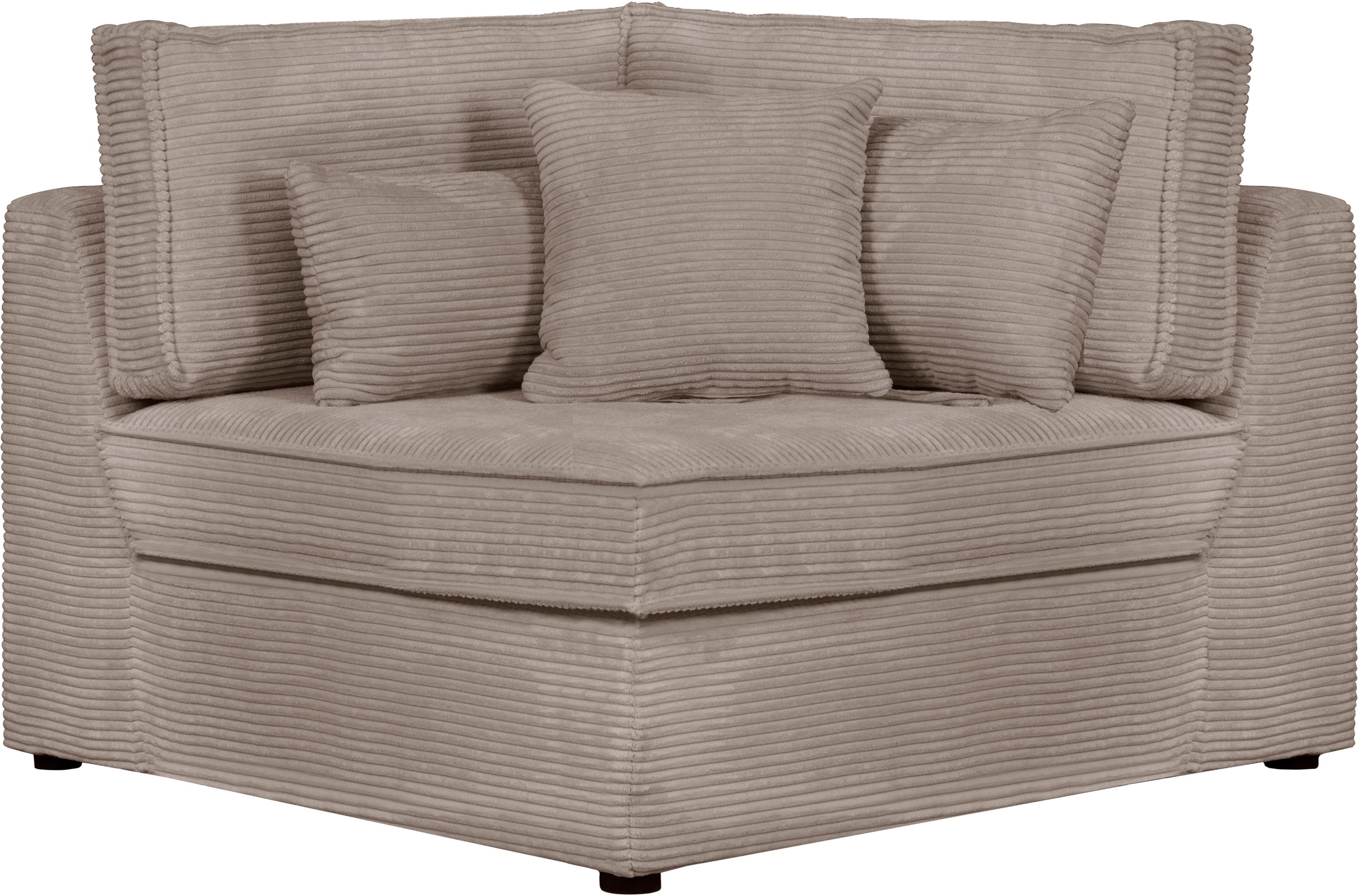 RAUM.ID Sofa-Eckelement »Florid«, Teil eines Modulsofas, fester Sitzkomfort, auch in Cord