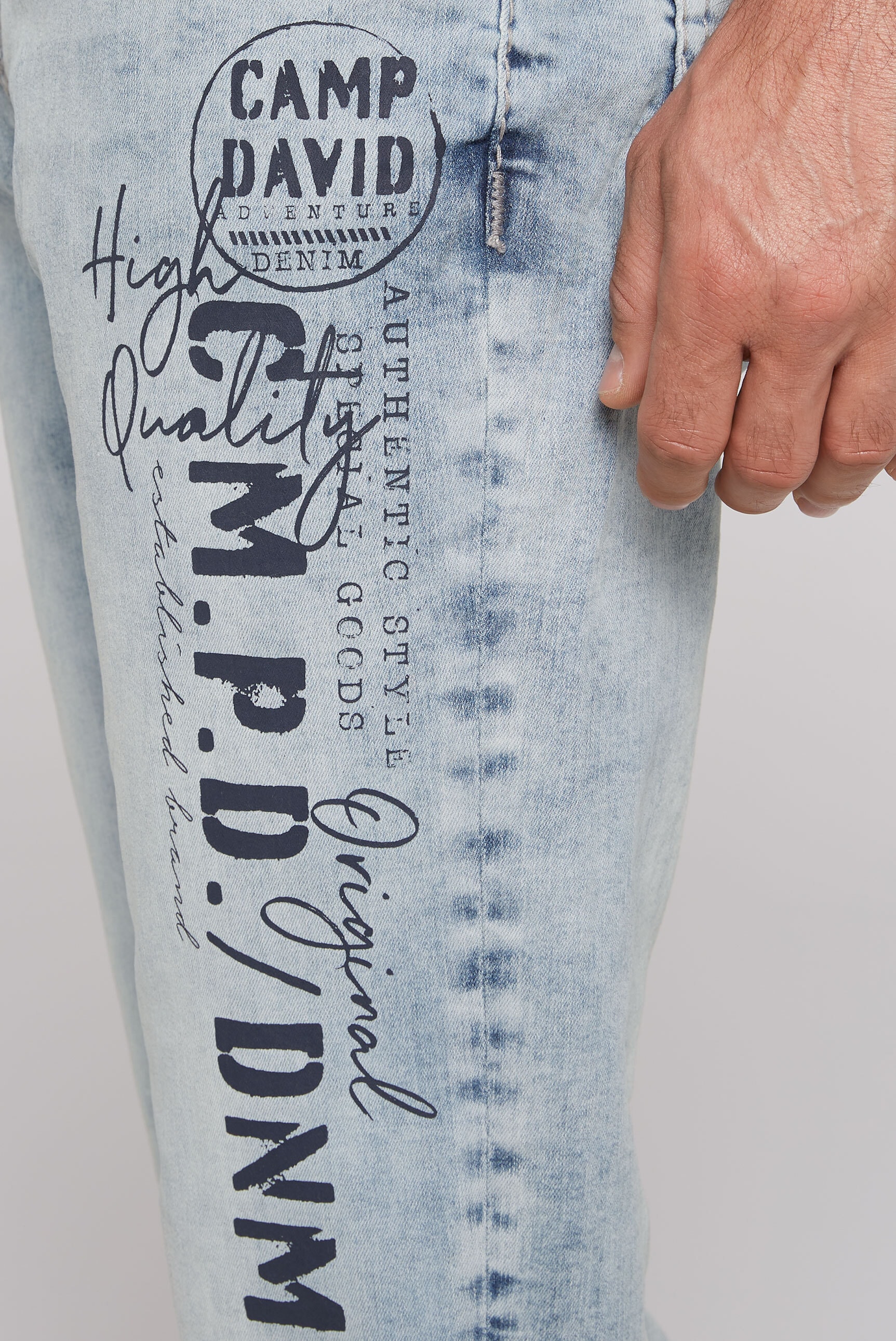 CAMP DAVID Regular-fit-Jeans, mit normaler Leibhöhe