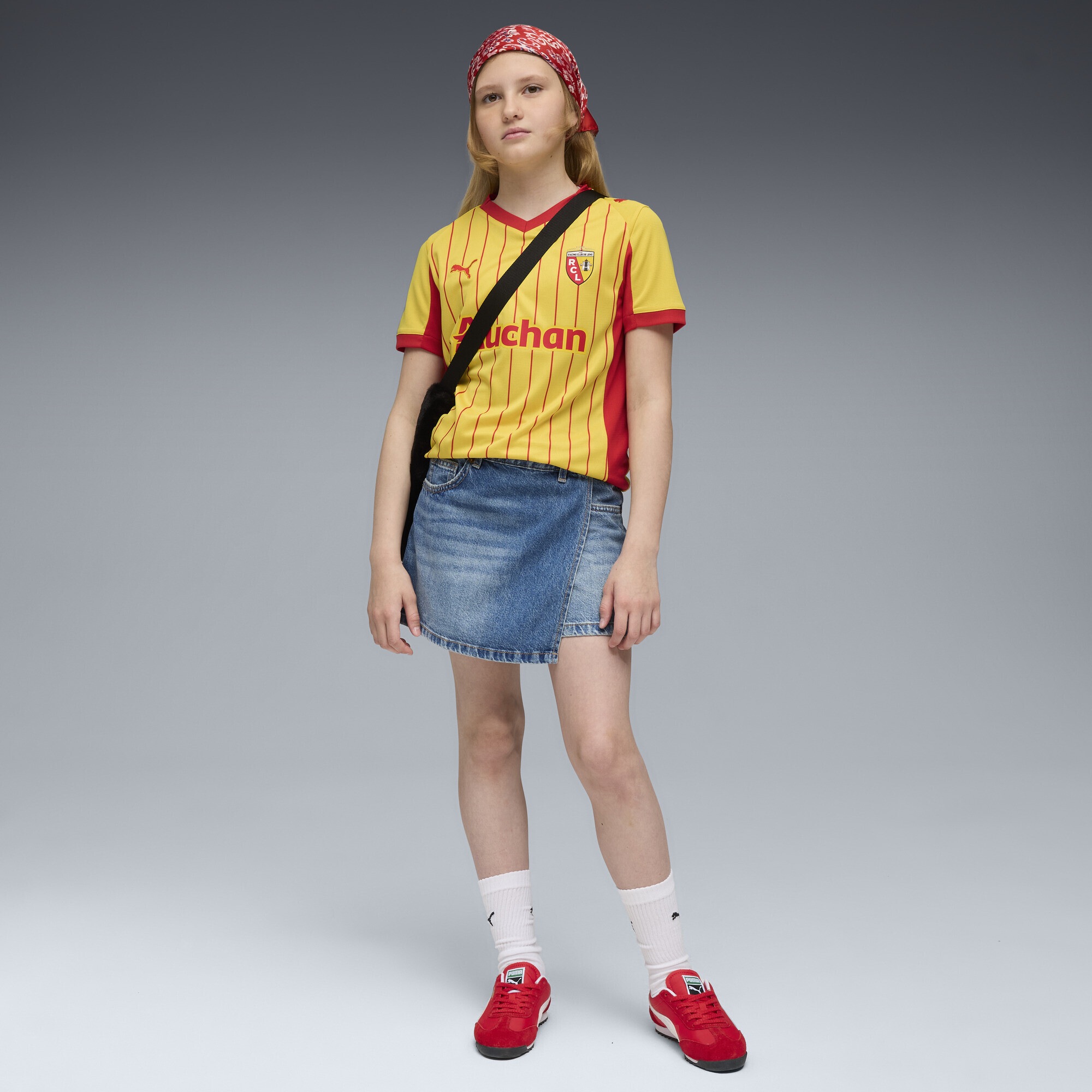 PUMA Trainingsshirt »RC Lens 25/26 Heimtrikot Jugendliche«