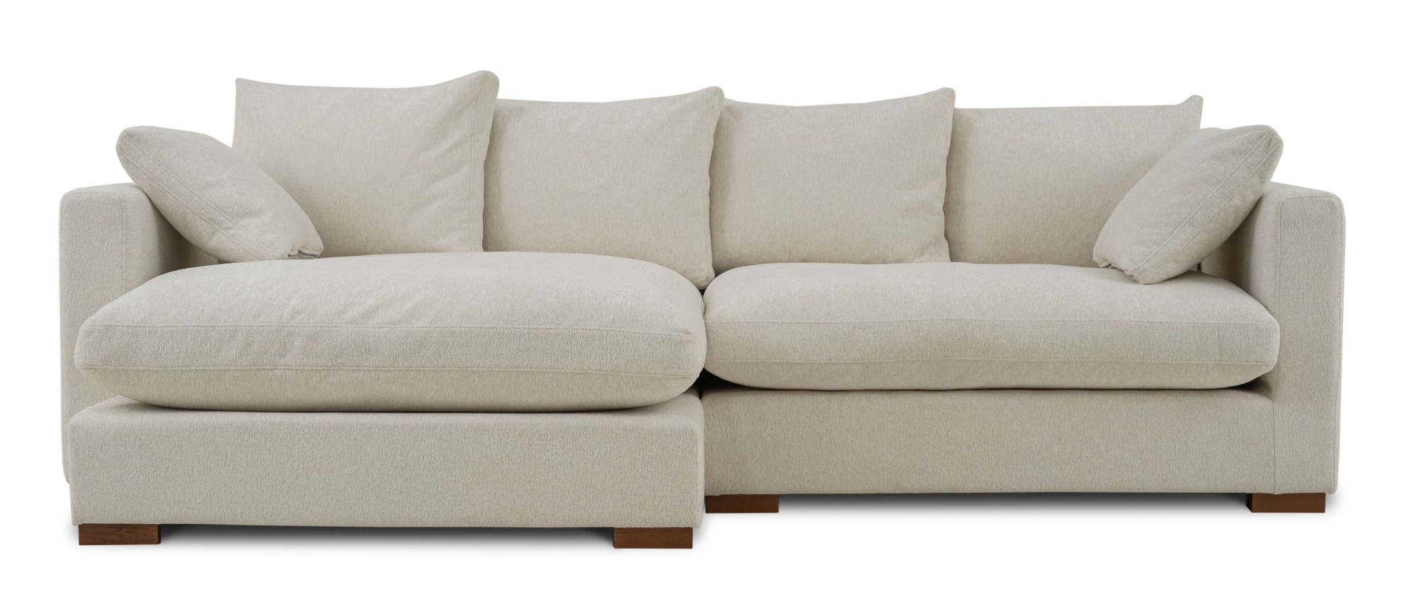 Home affaire Ecksofa "Coray", Breite 266 cm, extra weich und kuschelig, mit günstig online kaufen