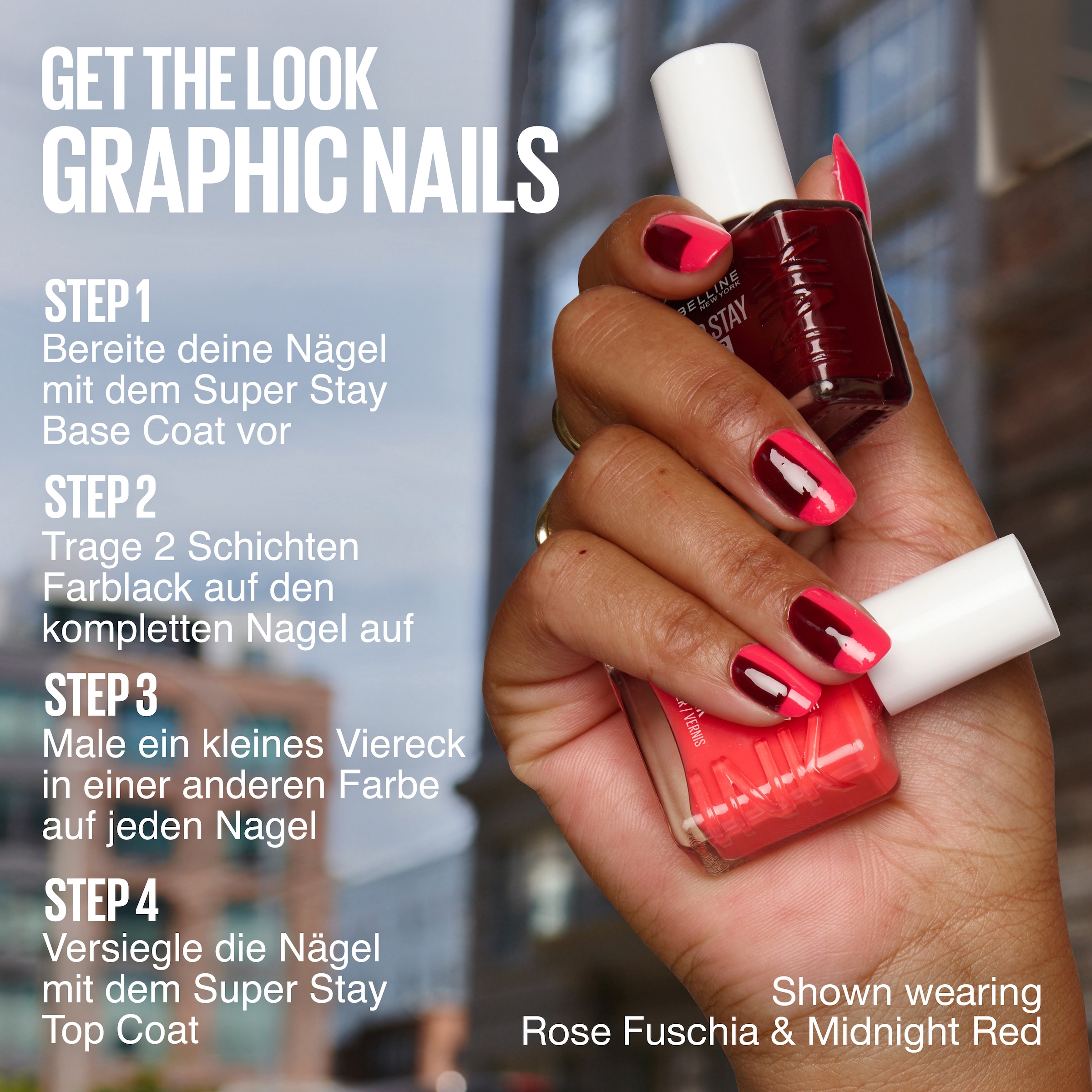 MAYBELLINE NEW YORK Nagellack »SUPER STAY INK BONDER« glänzend