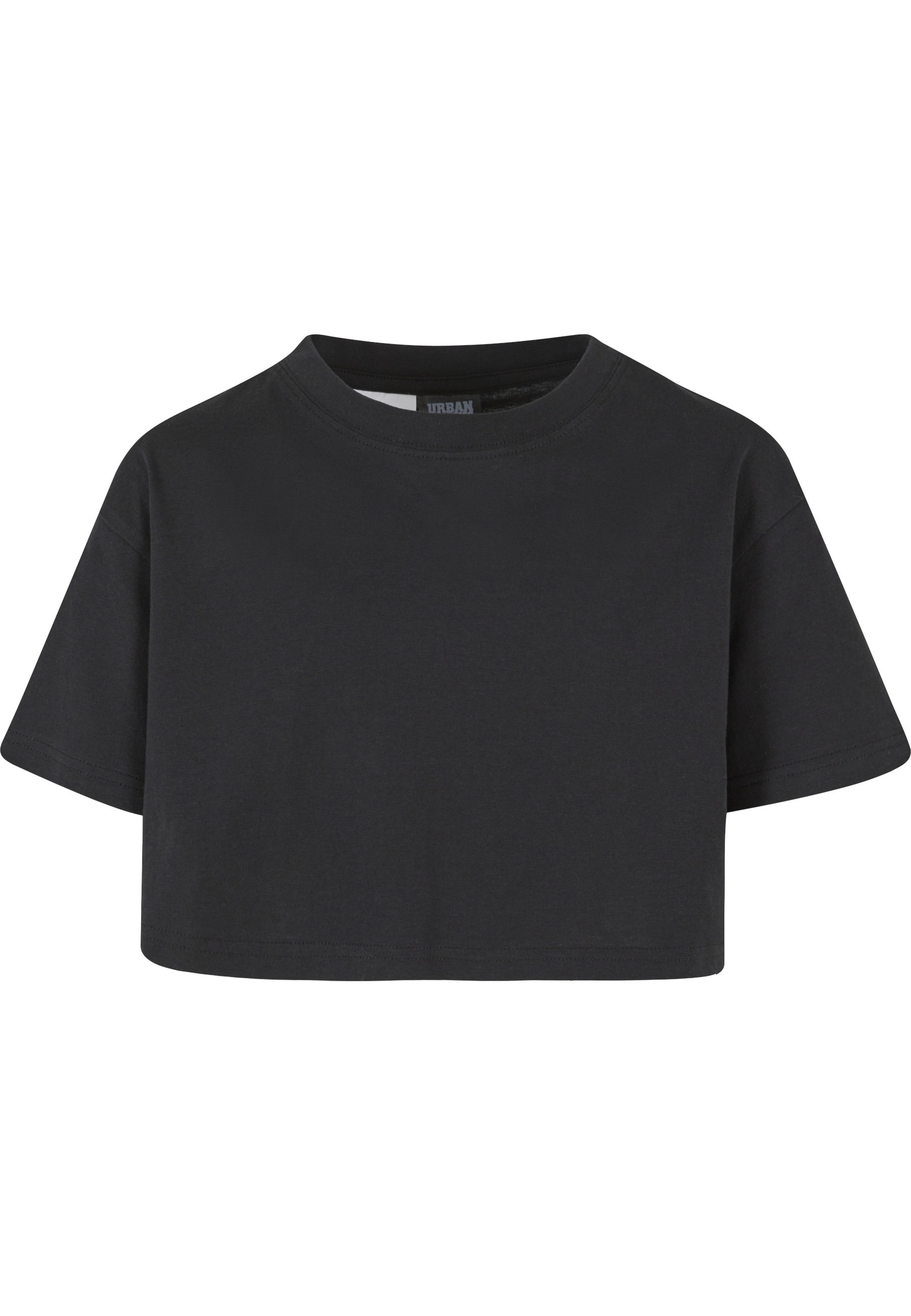 URBAN CLASSICS T-Shirt »Urban Classics Damen Girls Short Kimono Tee 2-Pack« 1 Stk.