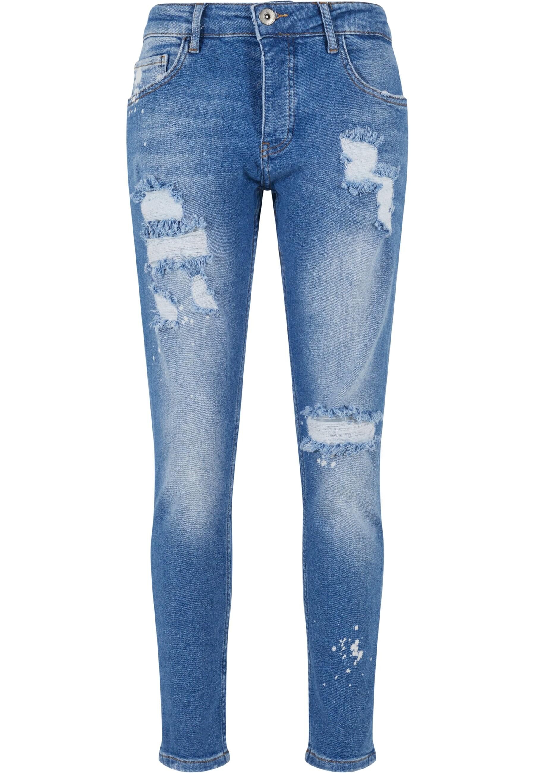 2Y Studios Bequeme Jeans "2Y Studios Herren 2Y Destroyed Cropped Skinny Den günstig online kaufen