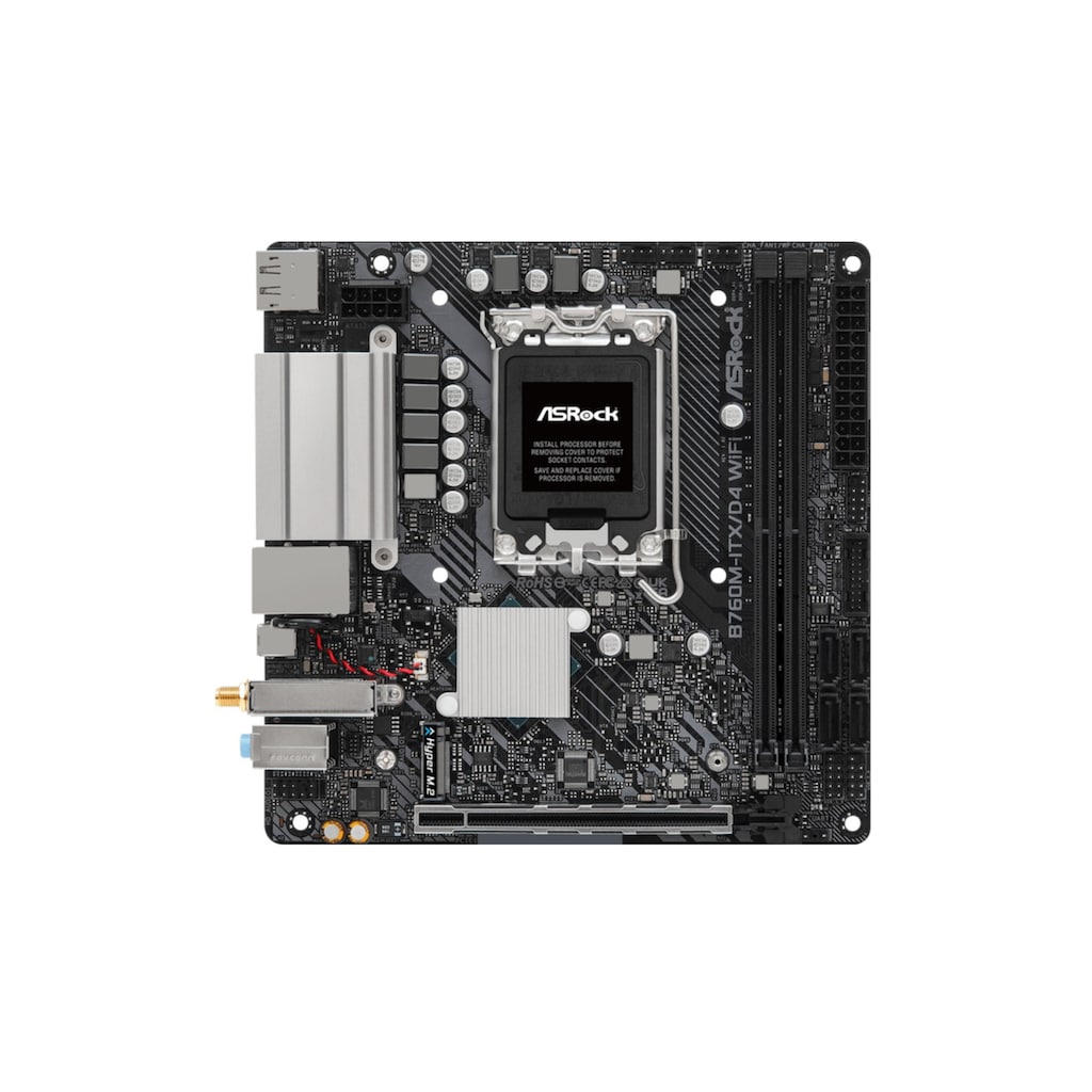 Asrock Mainboard »B760M-ITX/D4 WiFi«