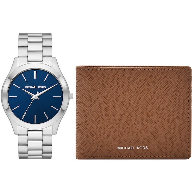 | als kaufen auch MK1060SET«, ideal tlg., »Slim MICHAEL mit KORS (Set, ▷ Geschenk Runway, BAUR Mäppchen), 2 Quarzuhr