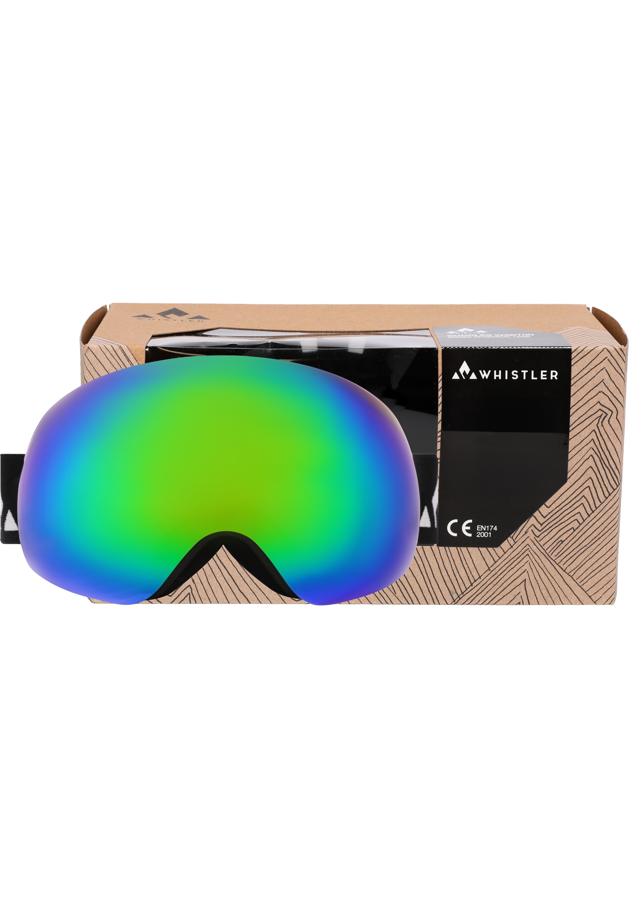 WHISTLER Skibrille »WS6100«, mit praktischer Anti-Fog-Beschichtung