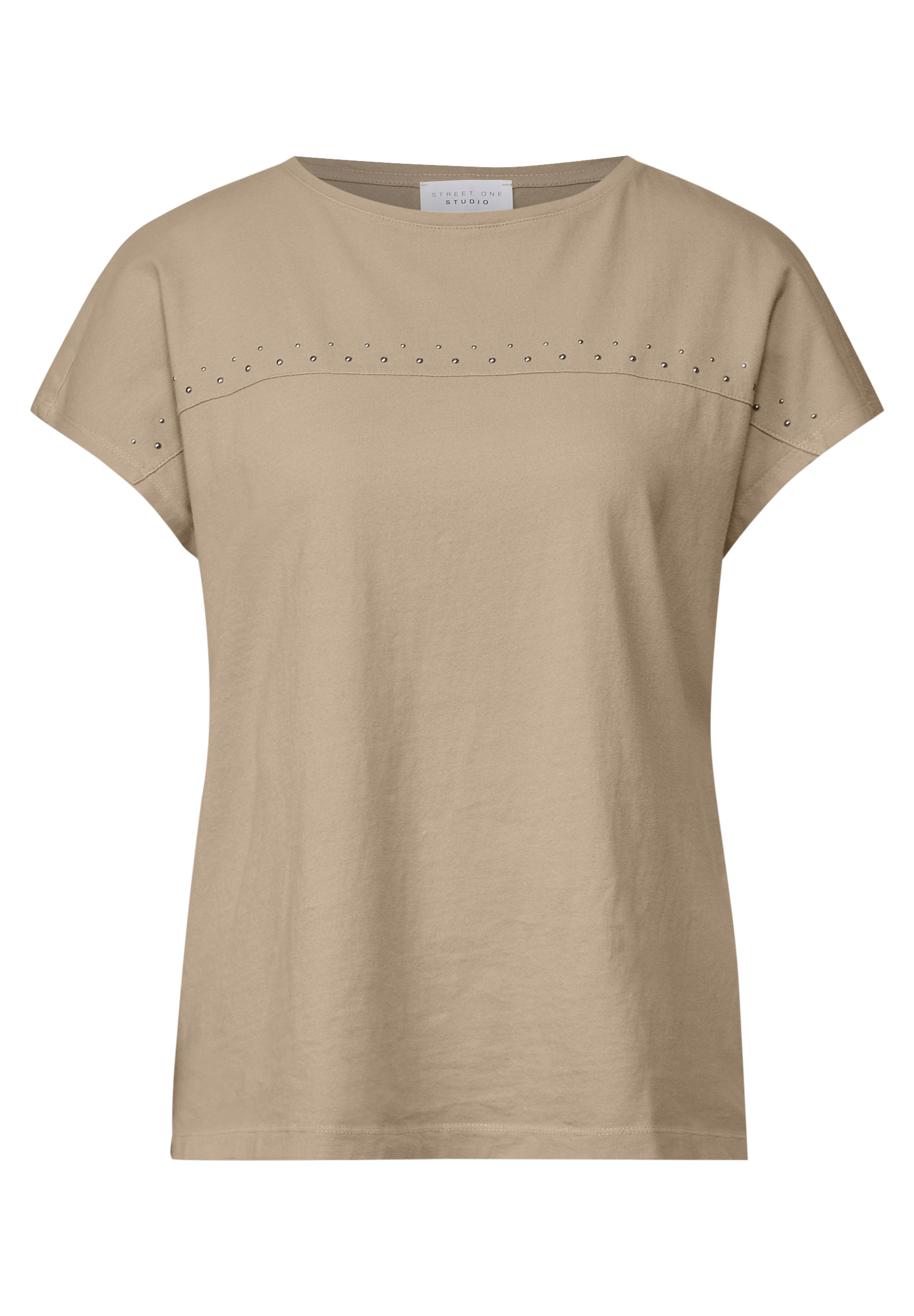 STREET ONE STUDIO T-Shirt, aus reiner Baumwolle