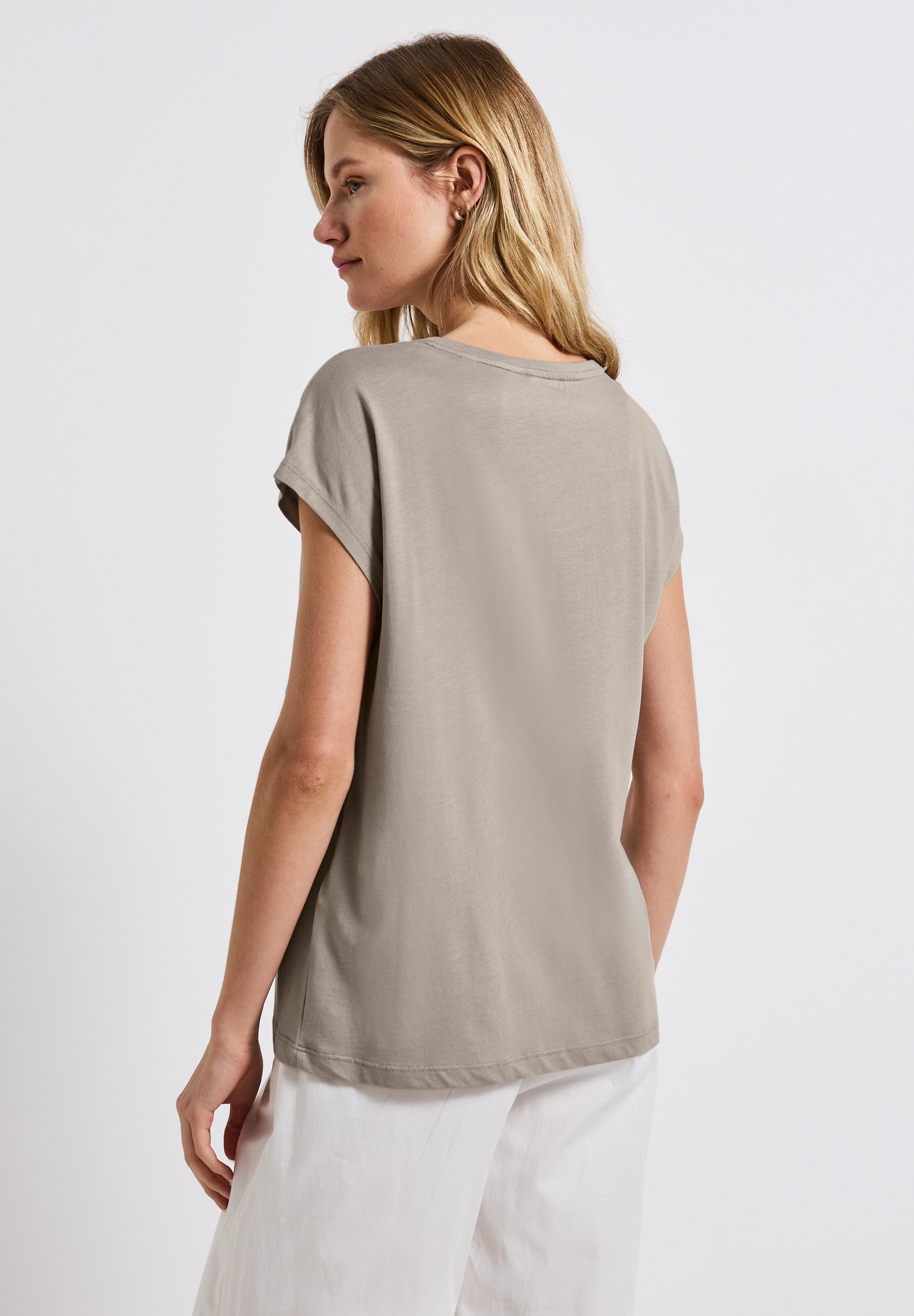 STREET ONE T-Shirt, im soften Baumwoll-Mix günstig online kaufen