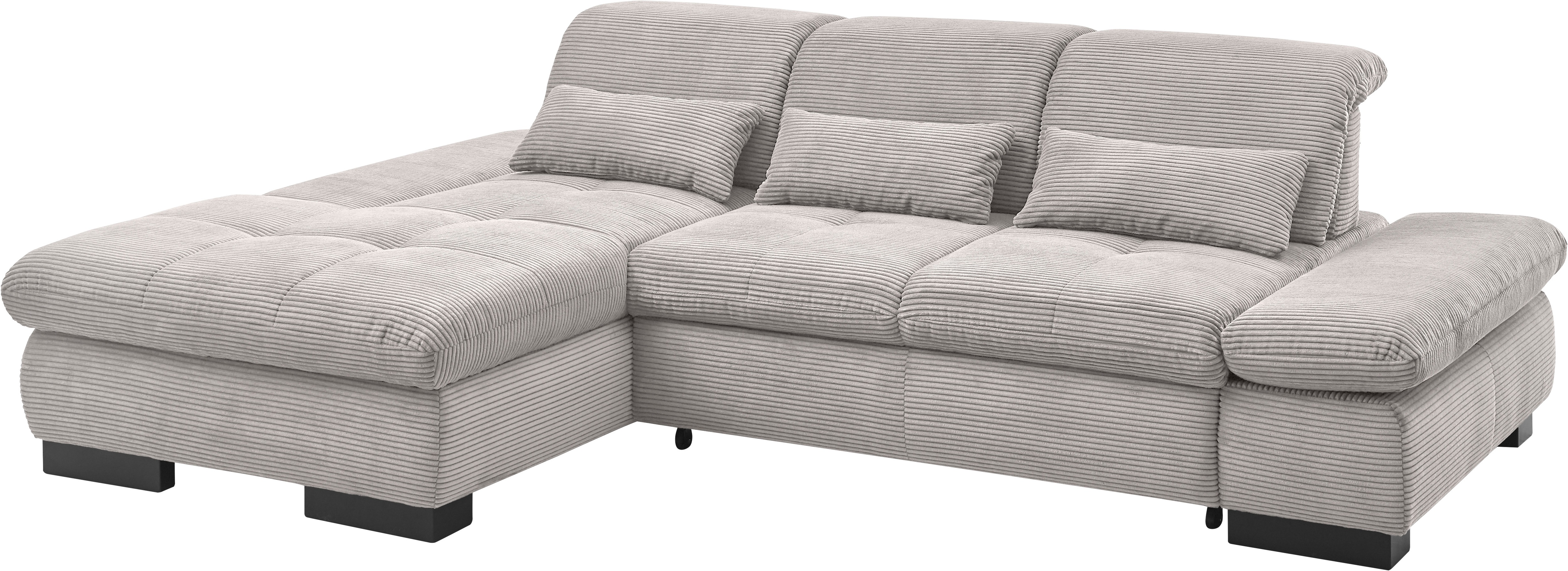 Thumbnail - set one by Musterring Ecksofa "SO4100 V", mit verstellbaren Kopfteilen, wahlweise mit Funktionen, Cord-Bezug