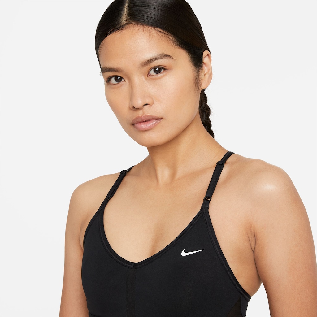 Nike Sport-BH »INDY WOMEN'S LIGHT-SUPPORT PADDED V-NECK SPORTS BRA«