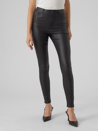 Vero Moda Lederimitathose »VMSOPHIA HR SKINNY COATED PANTS NOOS« bestellen  | BAUR