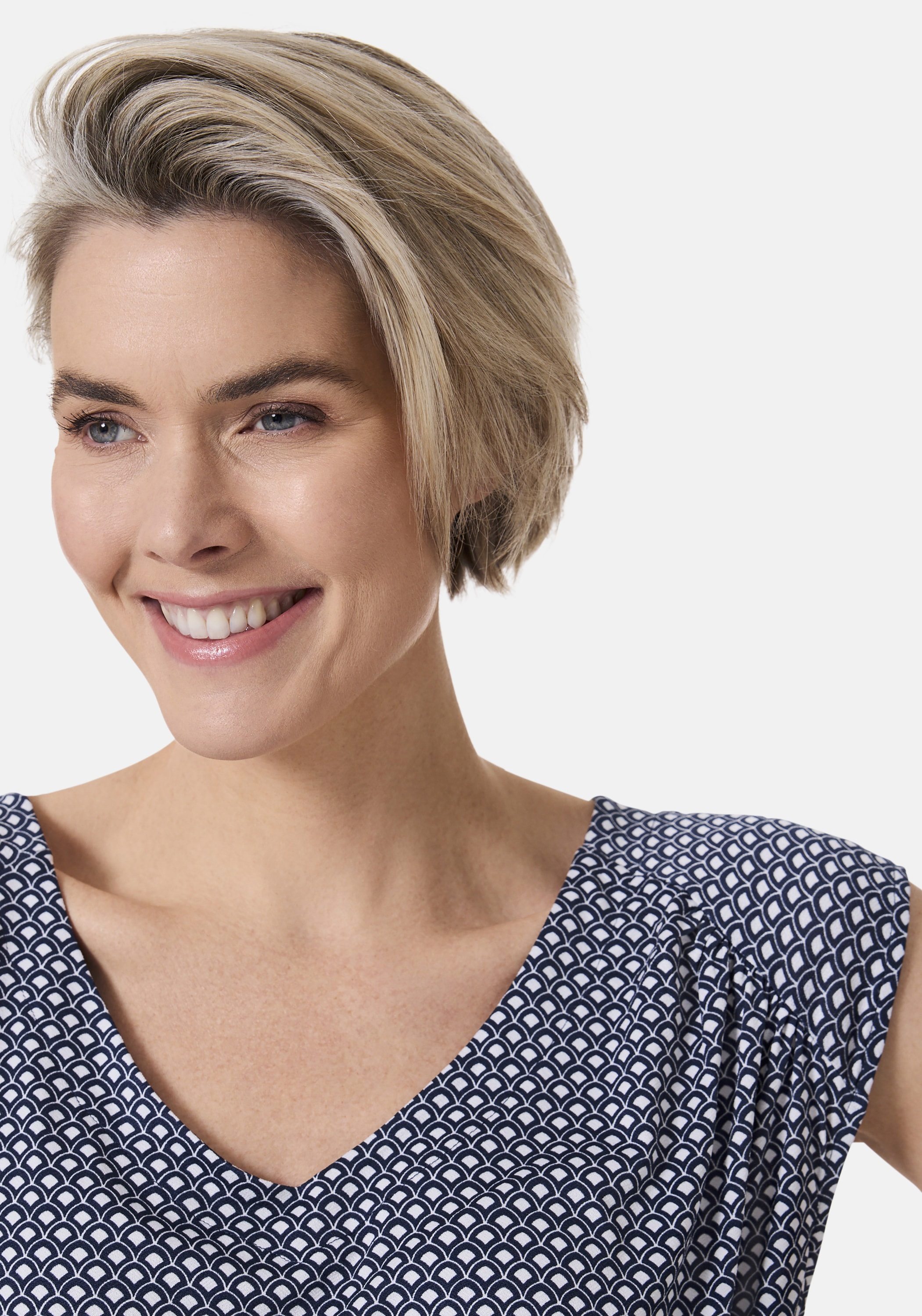 STOOKER WOMEN Shirttop »VEGA Print Top«, Blusentop Regular Fit für Damen