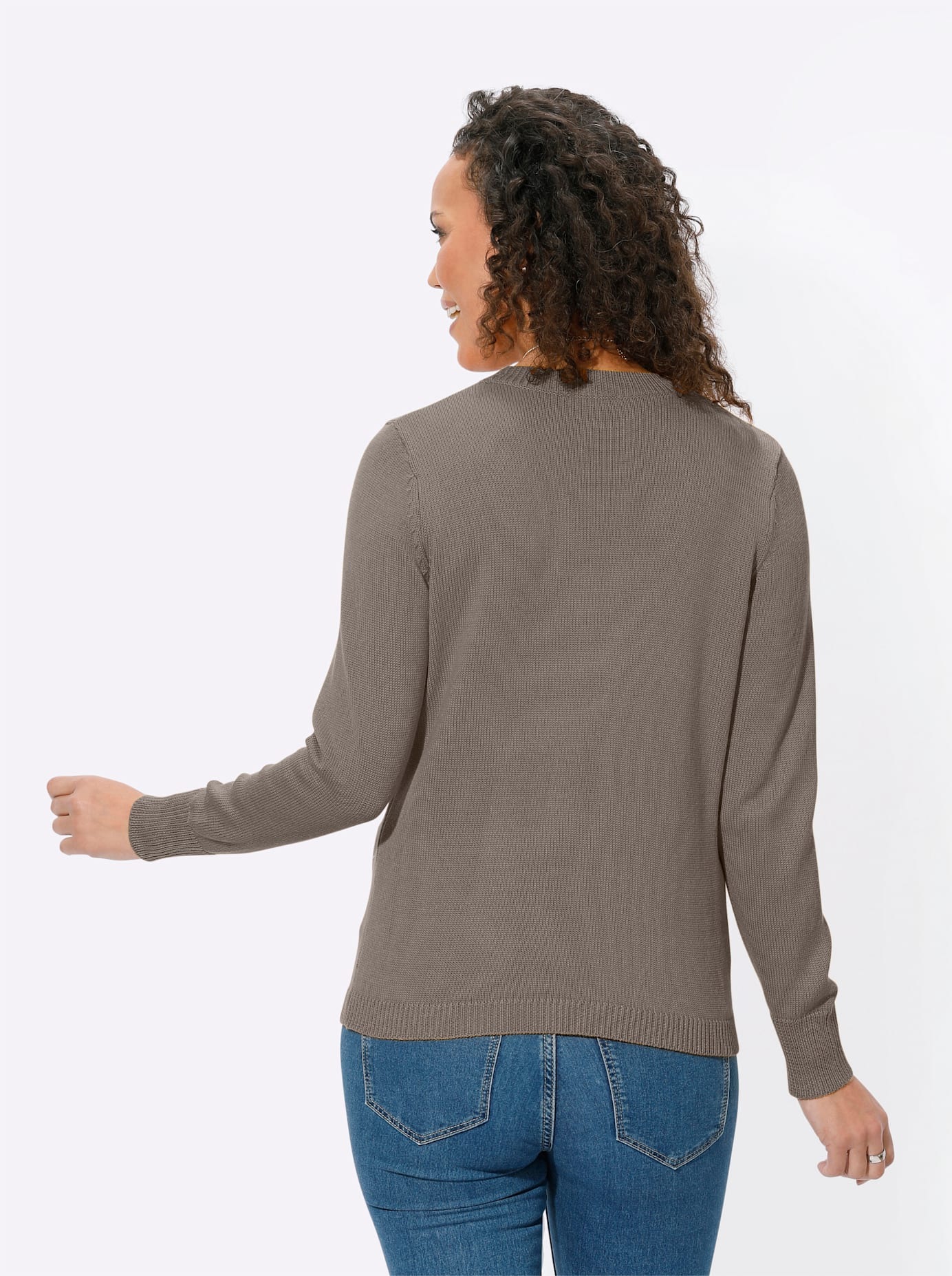 Casual Looks Rundhalspullover »Pullover«