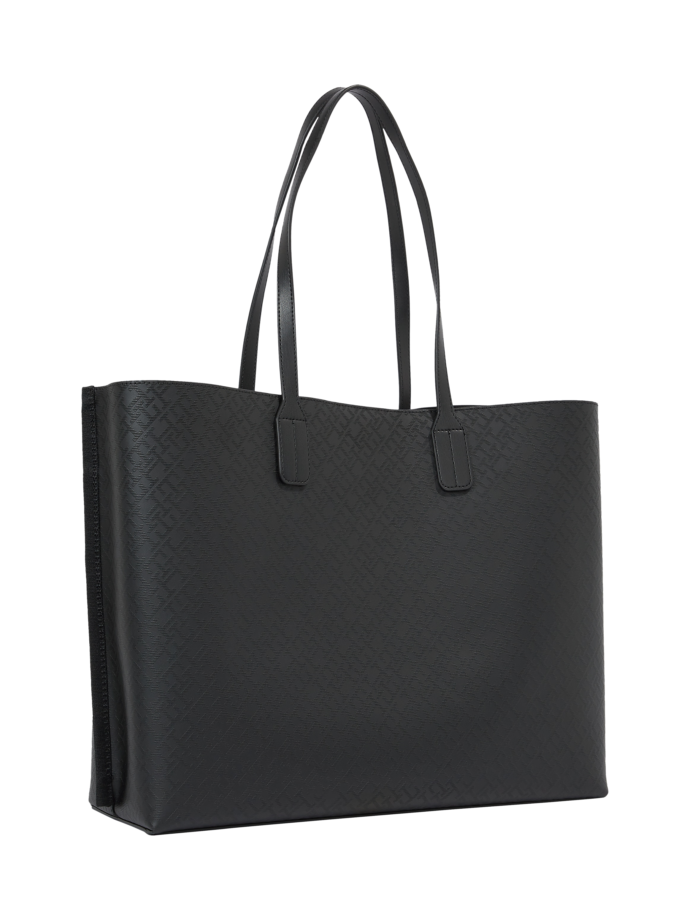 Tommy Hilfiger Tragetasche »TH DISTINCT TOTE MONO«, Damen Henkeltasche, Umhängetasche, Shopper mit TH-Logo-Emblem