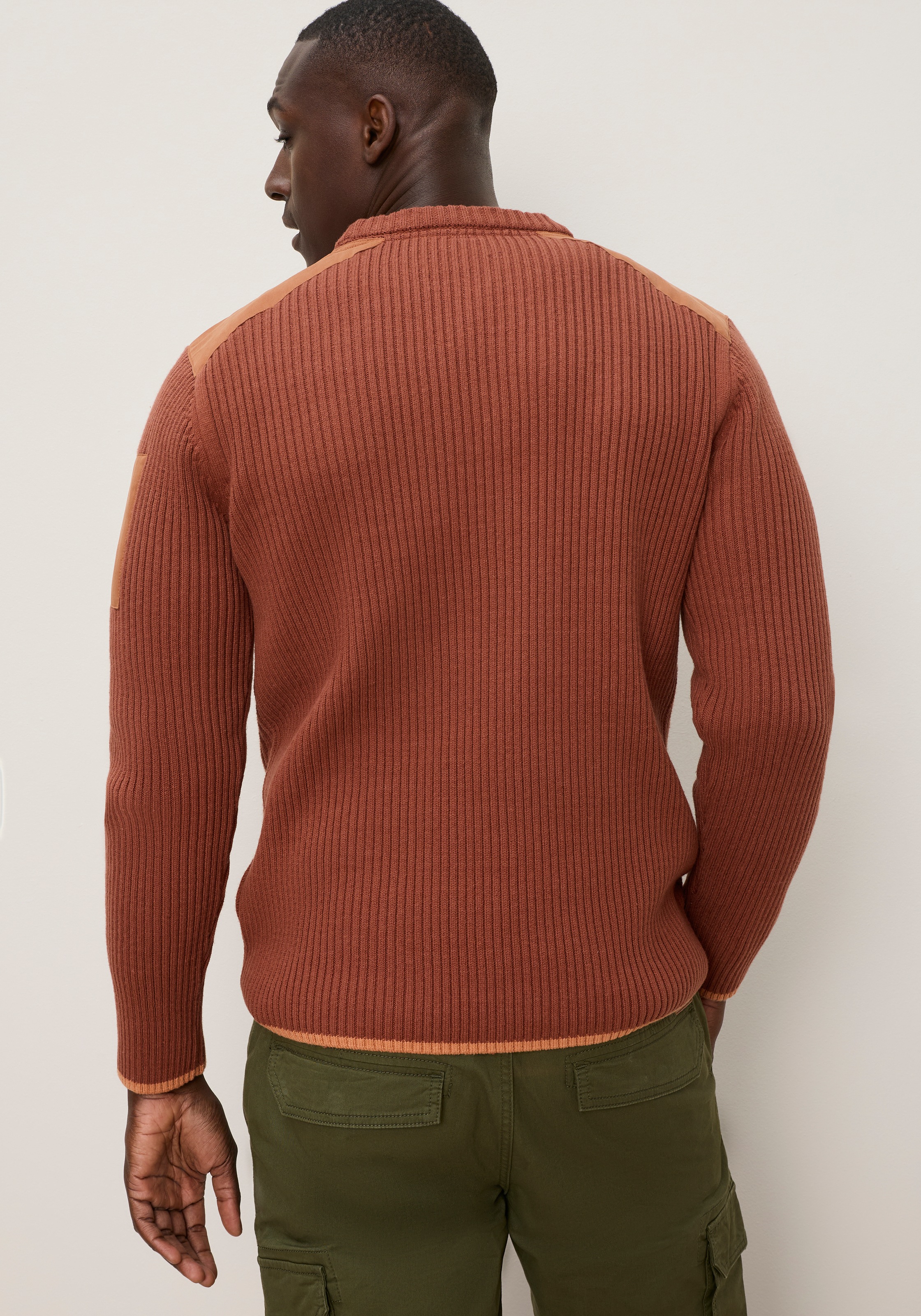 KangaROOS Strickpullover mit Rundhalsausschnitt, in normaler Länge, Regular Fit