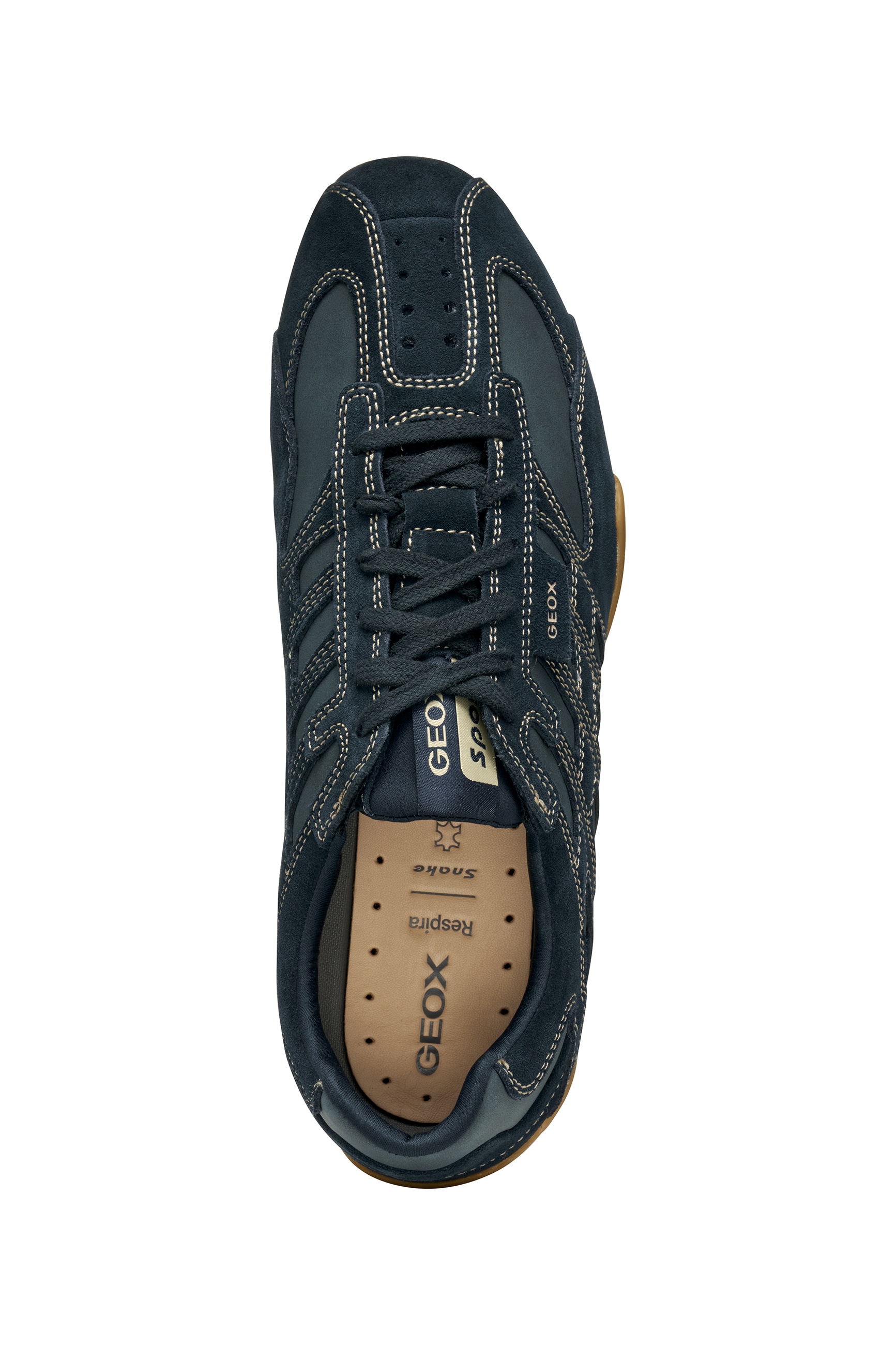 Geox Schnürschuh »U SNAKE ORIGINAL«, Schnürschuh, Freizeitschuh mit Geox Spezial Membrane