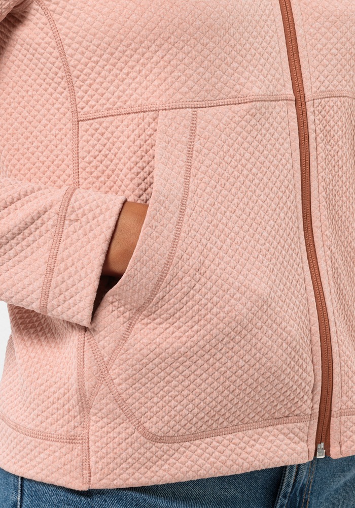 Jack Wolfskin Kapuzenfleecejacke »FERNWEH HOODED JKT W«, mit Kapuze