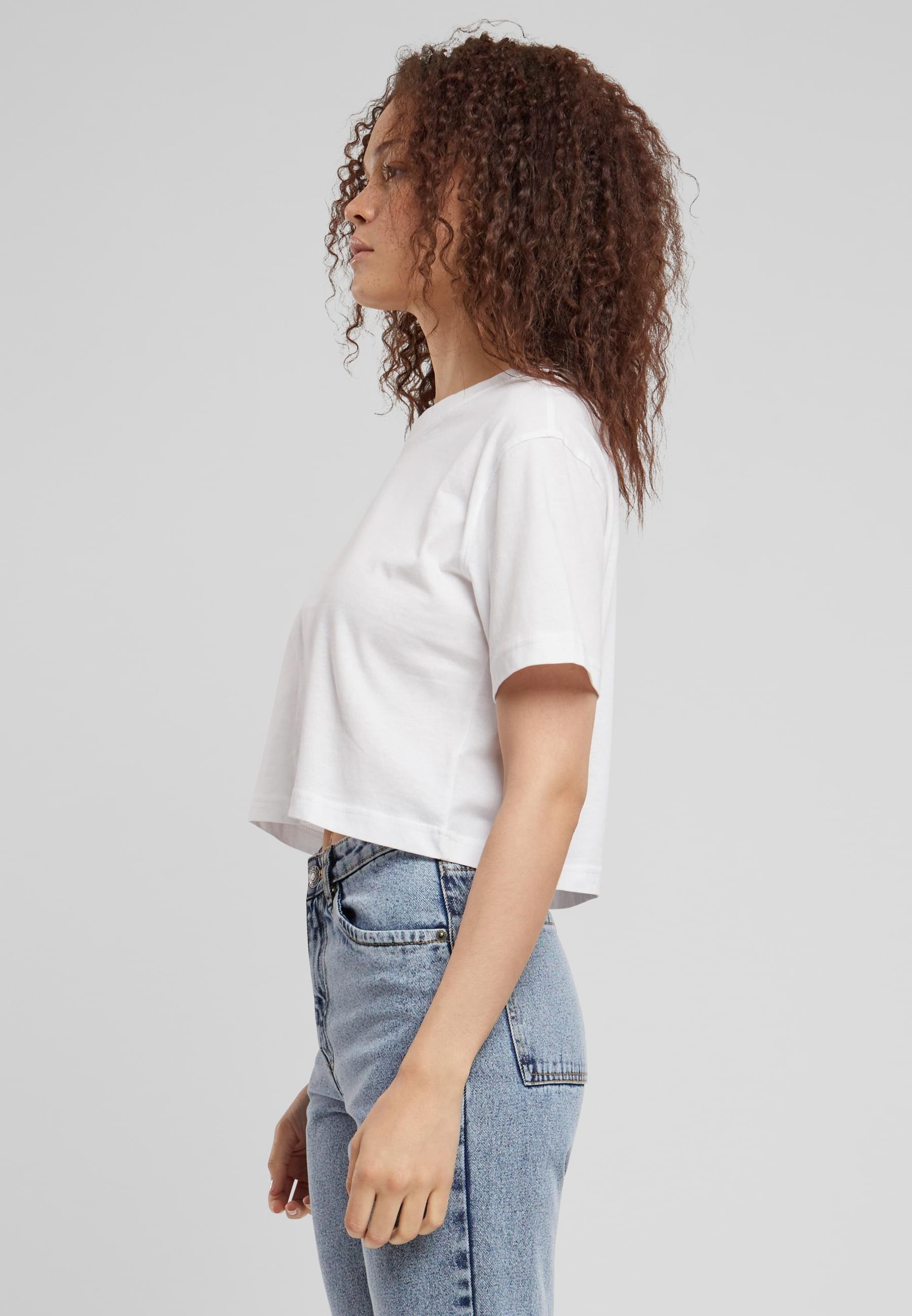 URBAN CLASSICS T-Shirt »Urban Classics Damen Ladies Short Oversized Tee«, (1 tlg.)