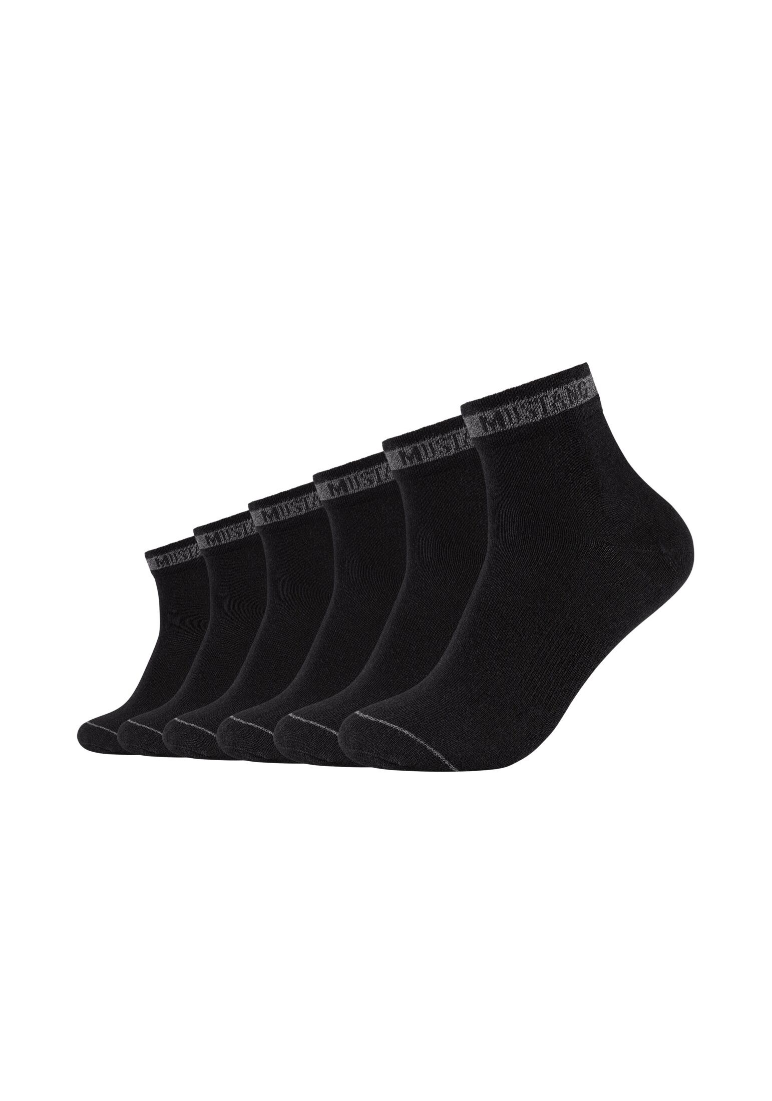 MUSTANG Kurzsocken "Kurzsocken 6er Pack"