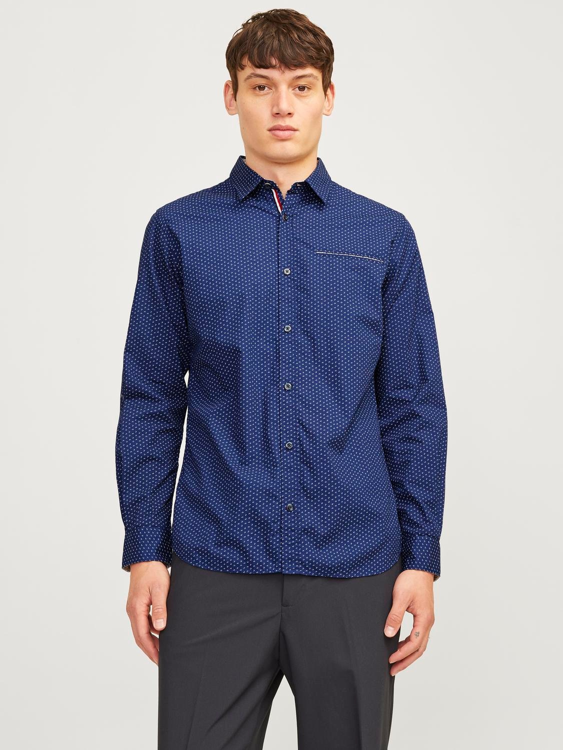 Jack & Jones Langarmhemd "JJEREMY DETAIL SHIRT LS NOOS" günstig online kaufen