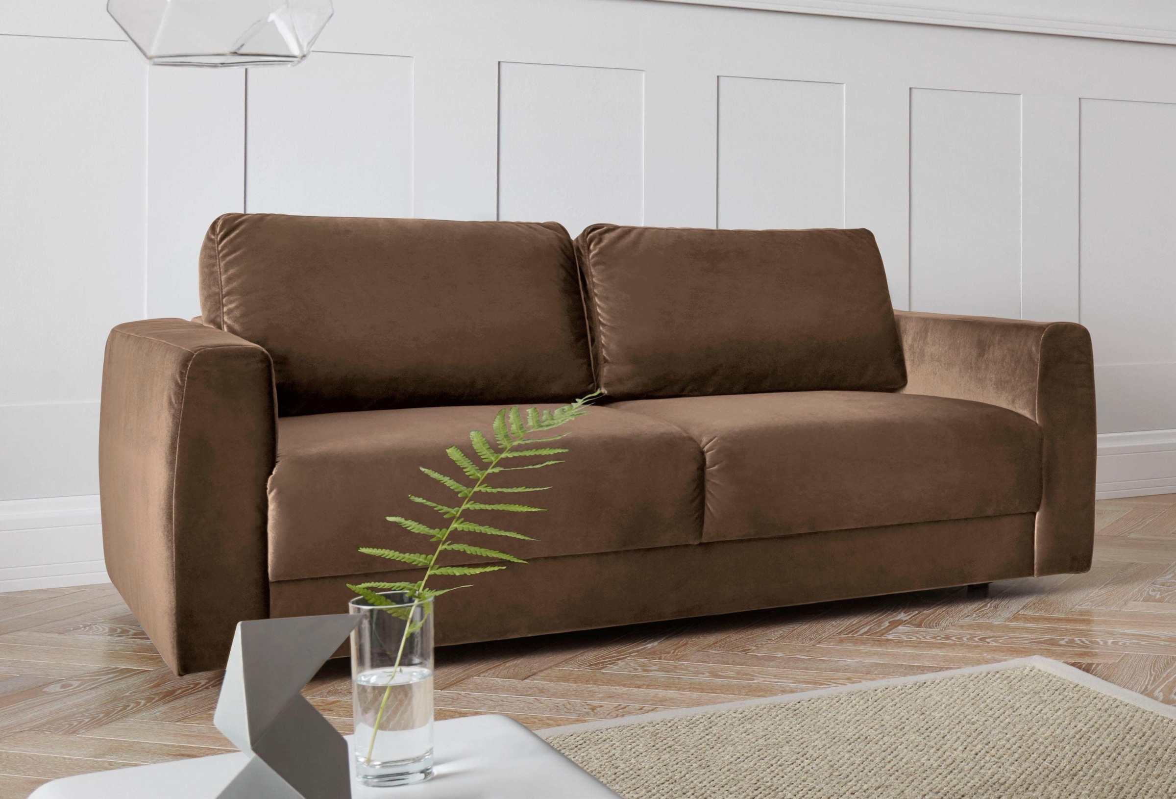 OTTO home 2-Sitzer "Hobro" in 3 Bezugsqualitäten in vielen Farben, Design b günstig online kaufen