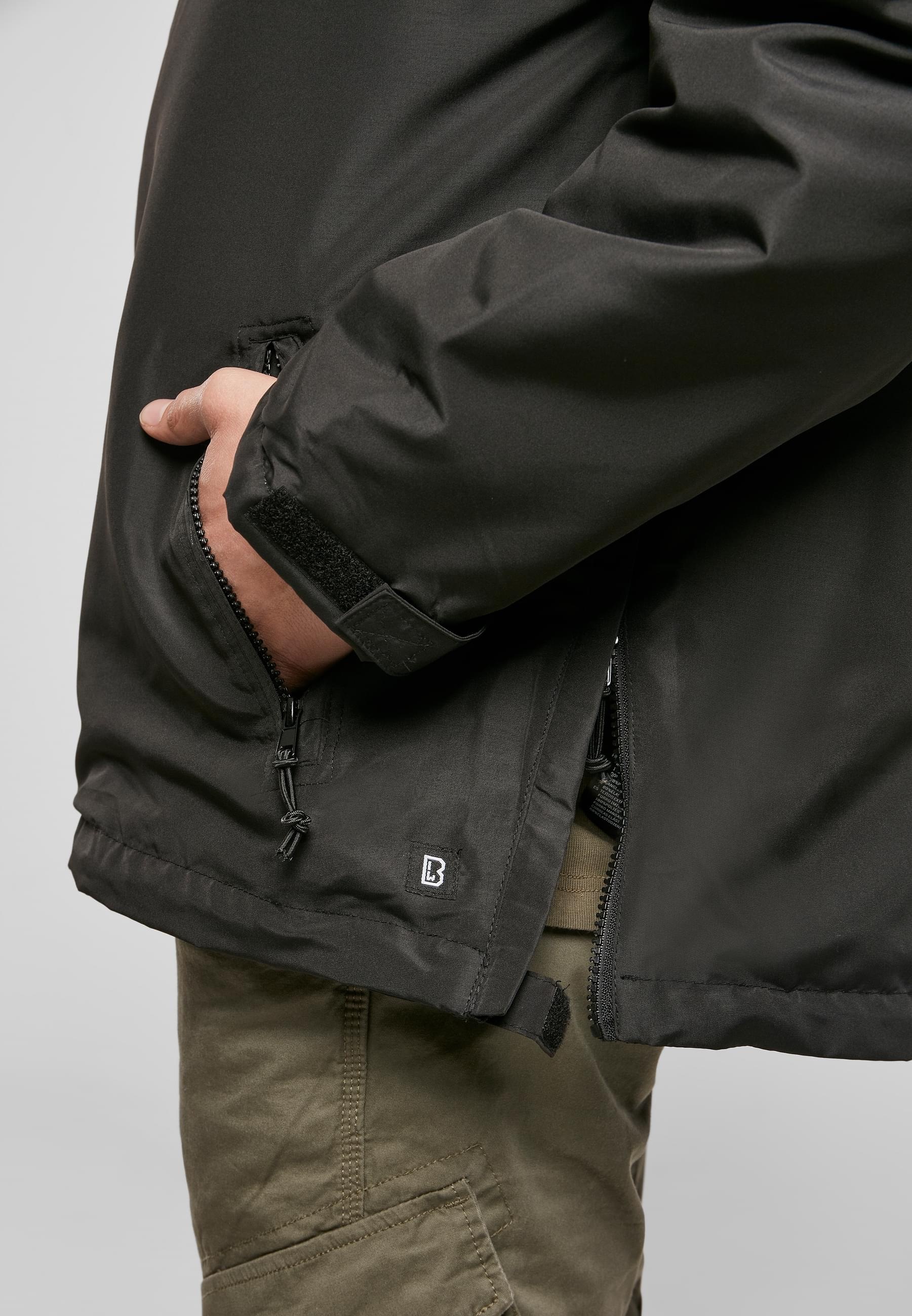 Brandit Allwetterjacke »Brandit Herren Windbreaker Sherpa«, (1 St.), mit Kapuze
