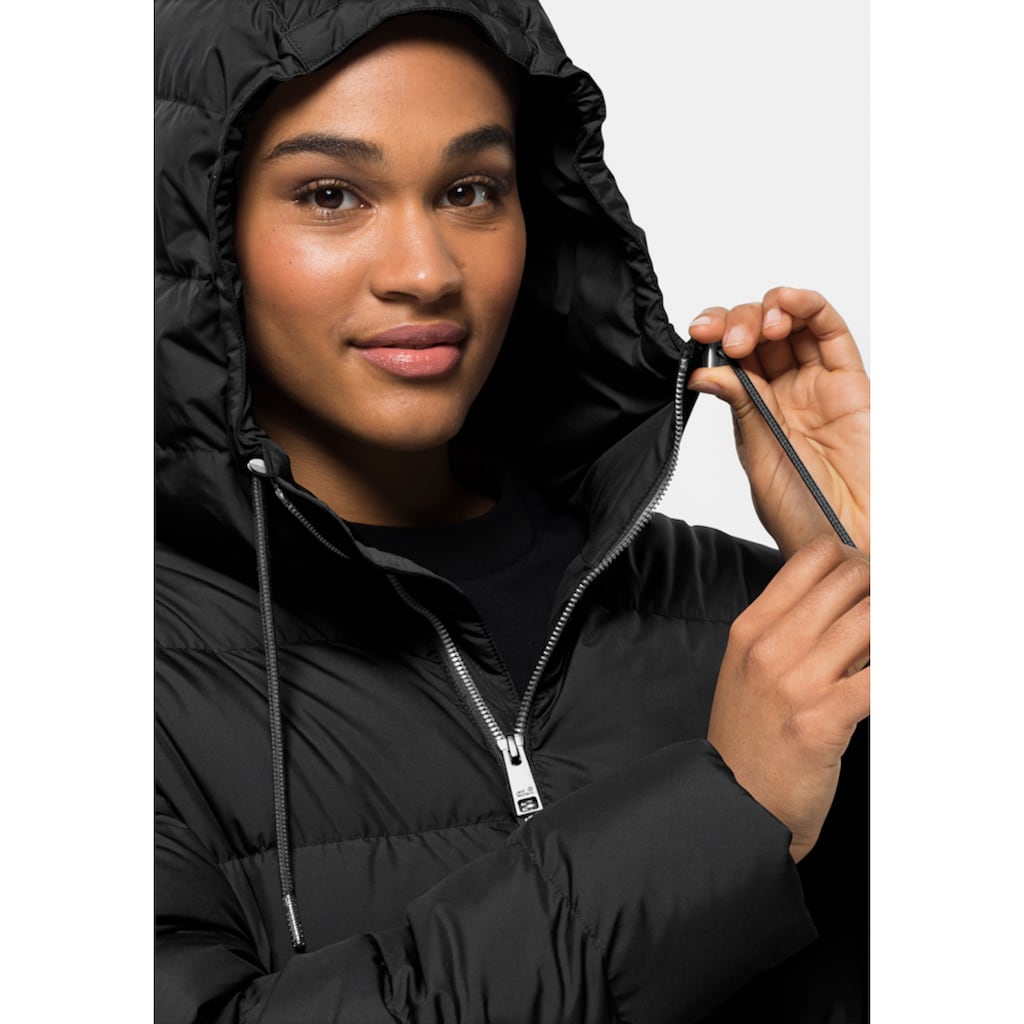 Jack Wolfskin Daunenjacke »FROZEN PALACE JACKET W«, mit Kapuze