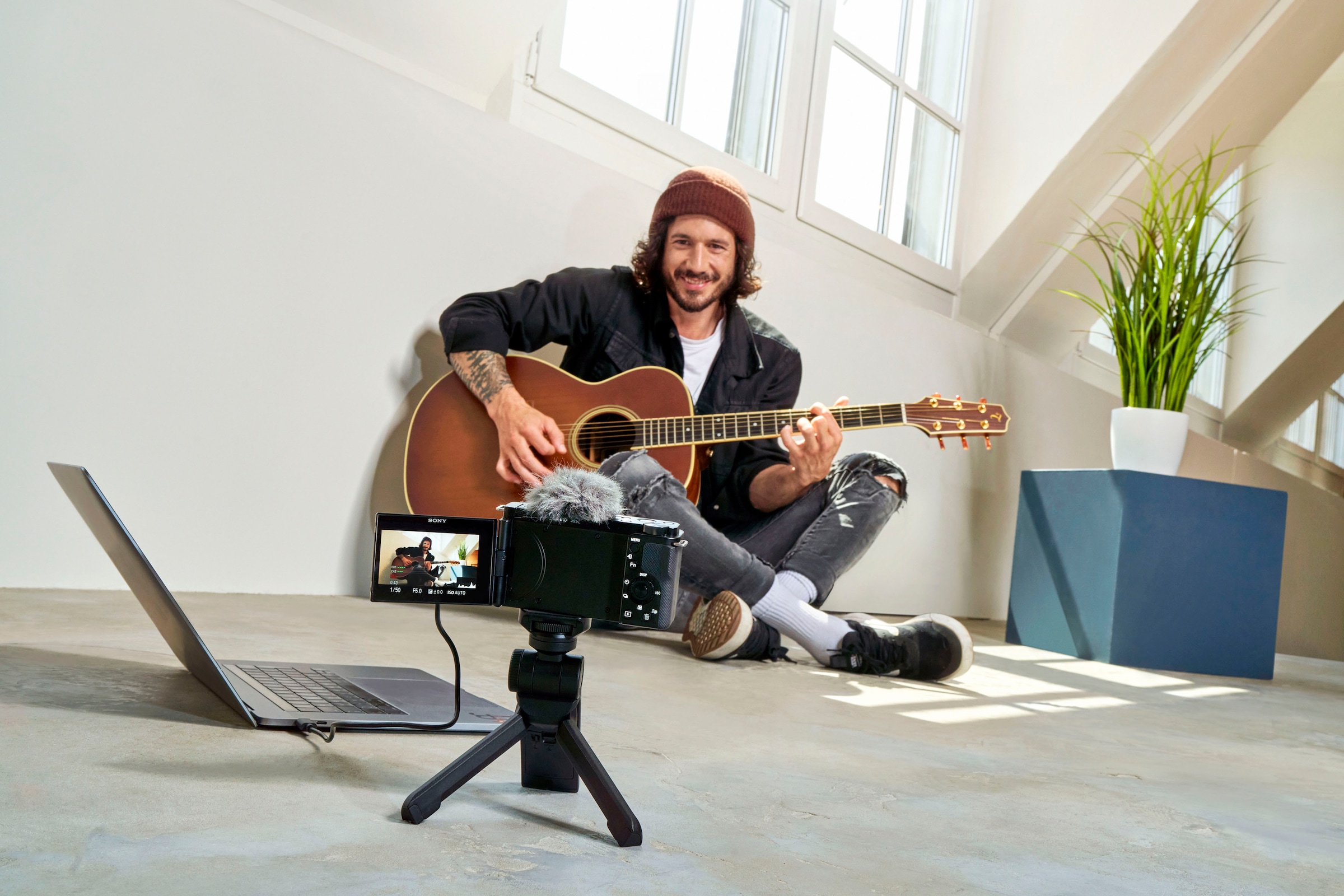 Kamera MP, Youtube Sony »ZV-E10«, 24,2 | Bluetooth-WLAN Systemkamera (WiFi), BAUR