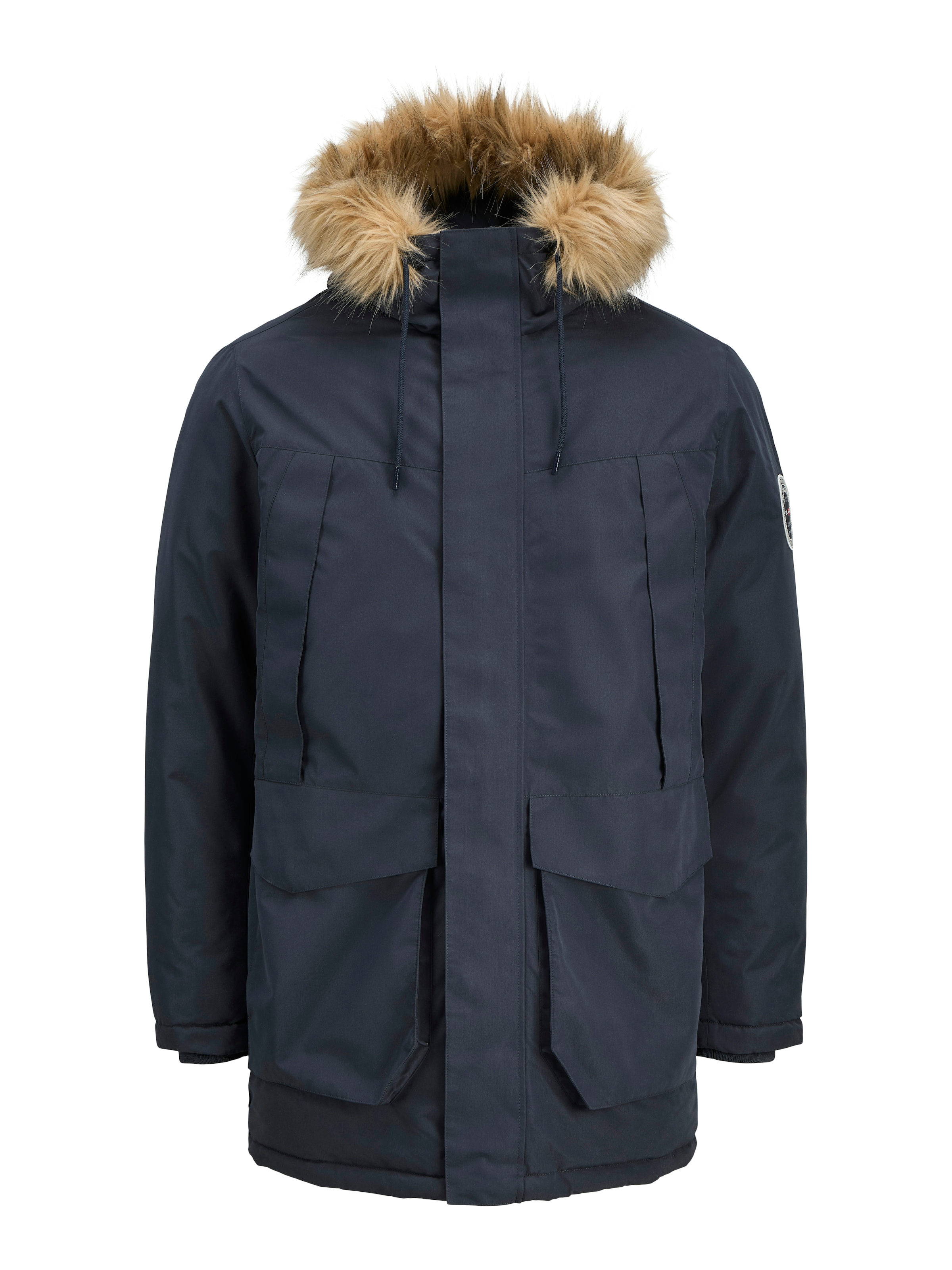 Jack & Jones Parka "JJCAMP FAUX FUR PARKA BF" mit Kapuze günstig online kaufen