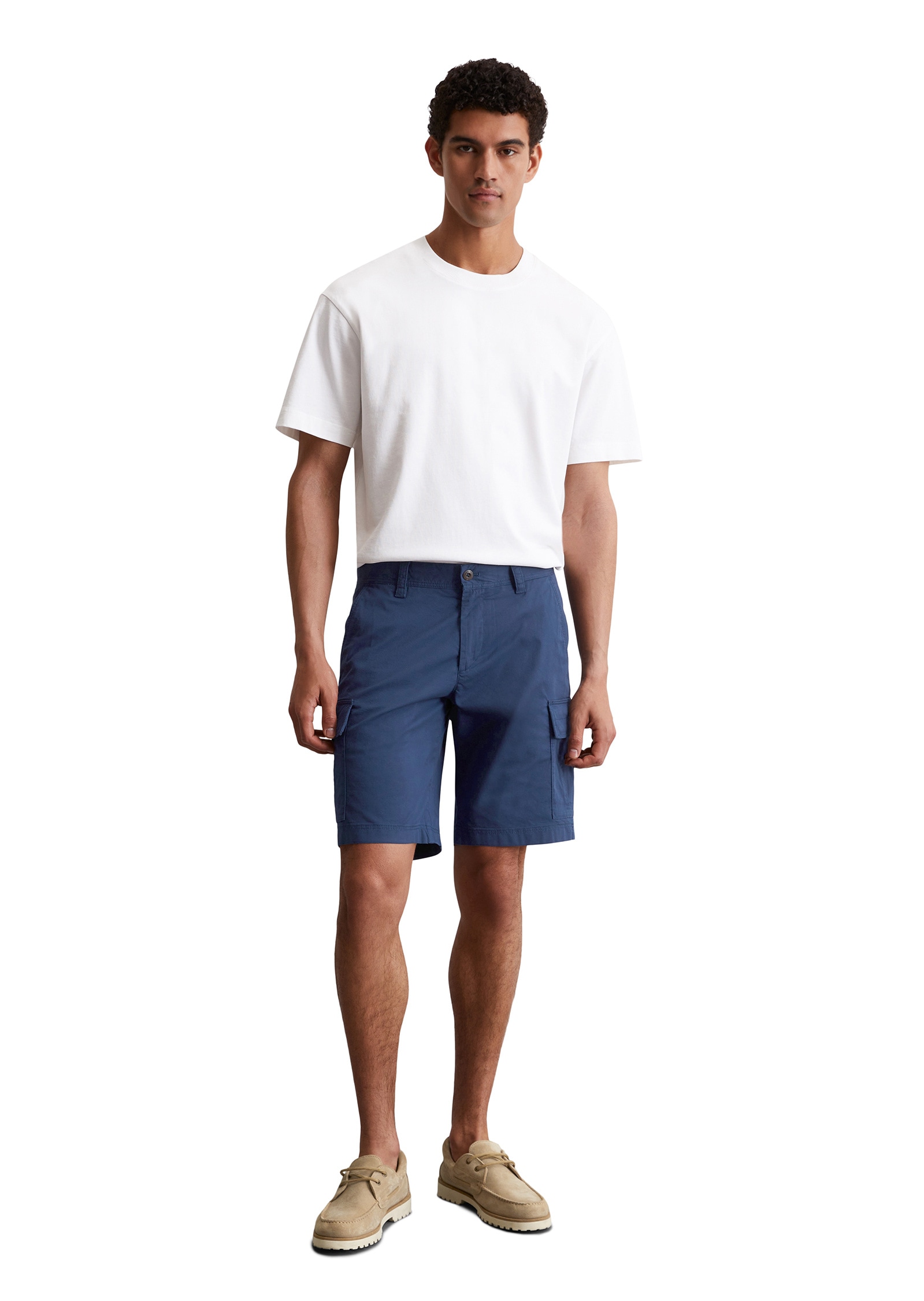 Marc O'Polo Shorts »aus leichtem Bio-Baumwoll-Twill«