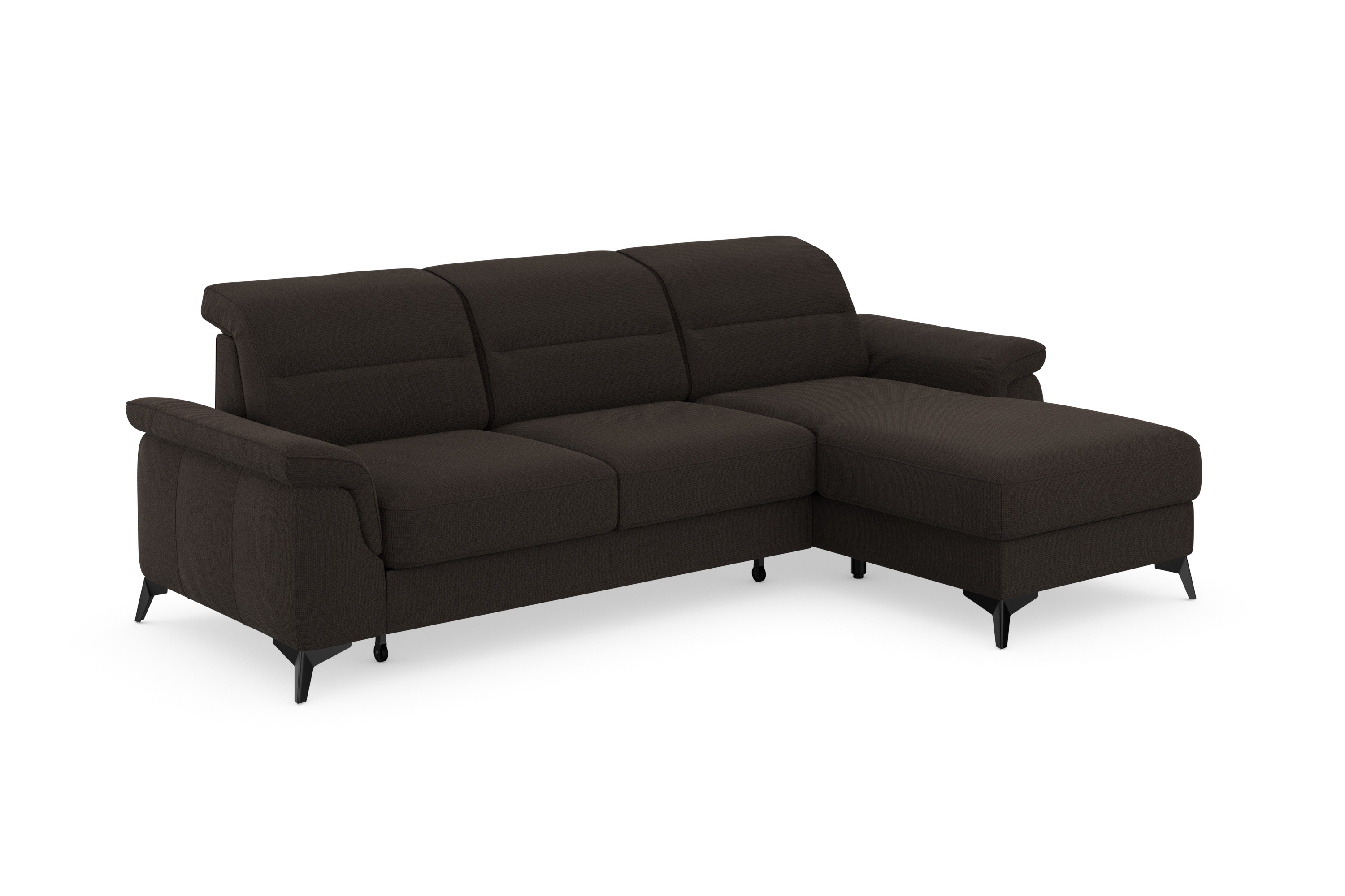 Thumbnail - sit&more Ecksofa "Sinatra L-Form", mit Recamiere, optional mit Kopfteilverstellung und Armteilfunktion