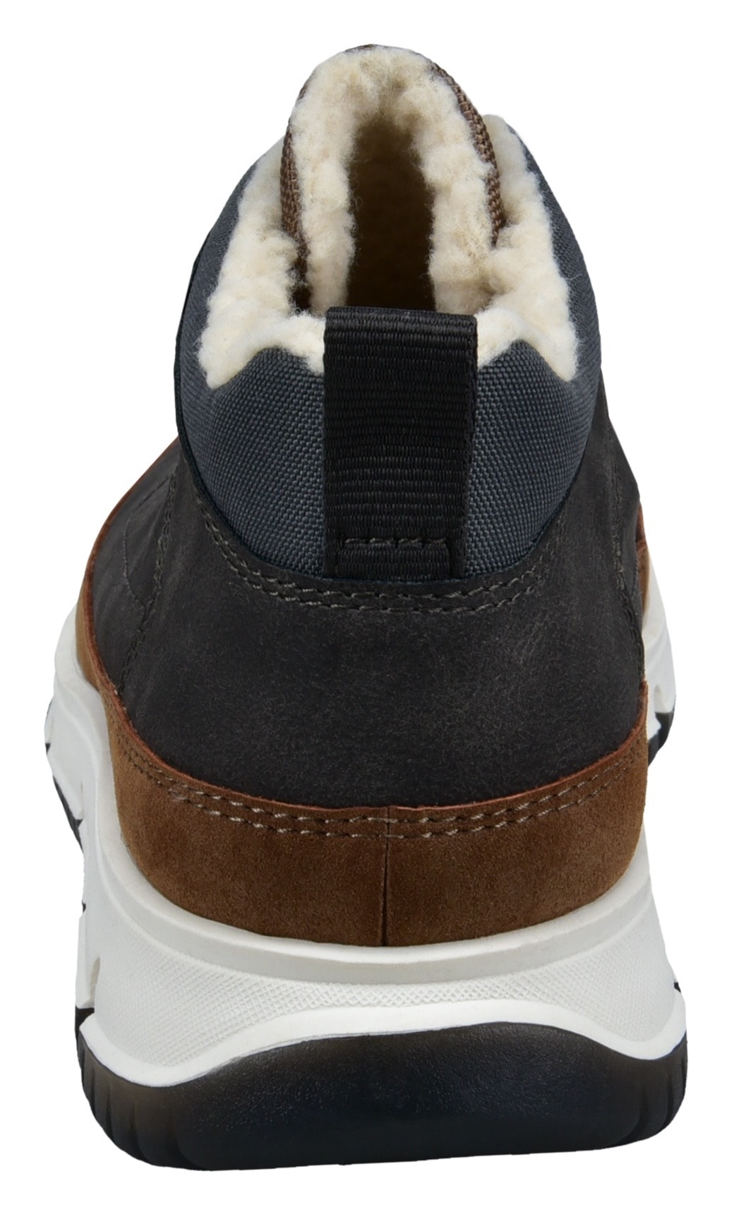 bugatti Sneaker, High Top Sneaker, Schnürboots mit modischer Profilsohle, Warmfutter